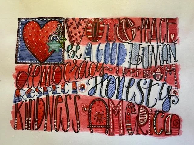 VOTE 2024 freebie from Lindsay Ostrom