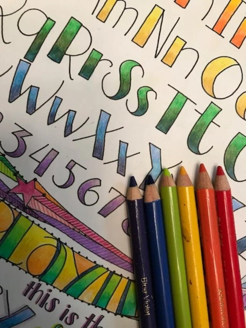 Lesson 5 - Lettering With Lindsay - Broadway Baby