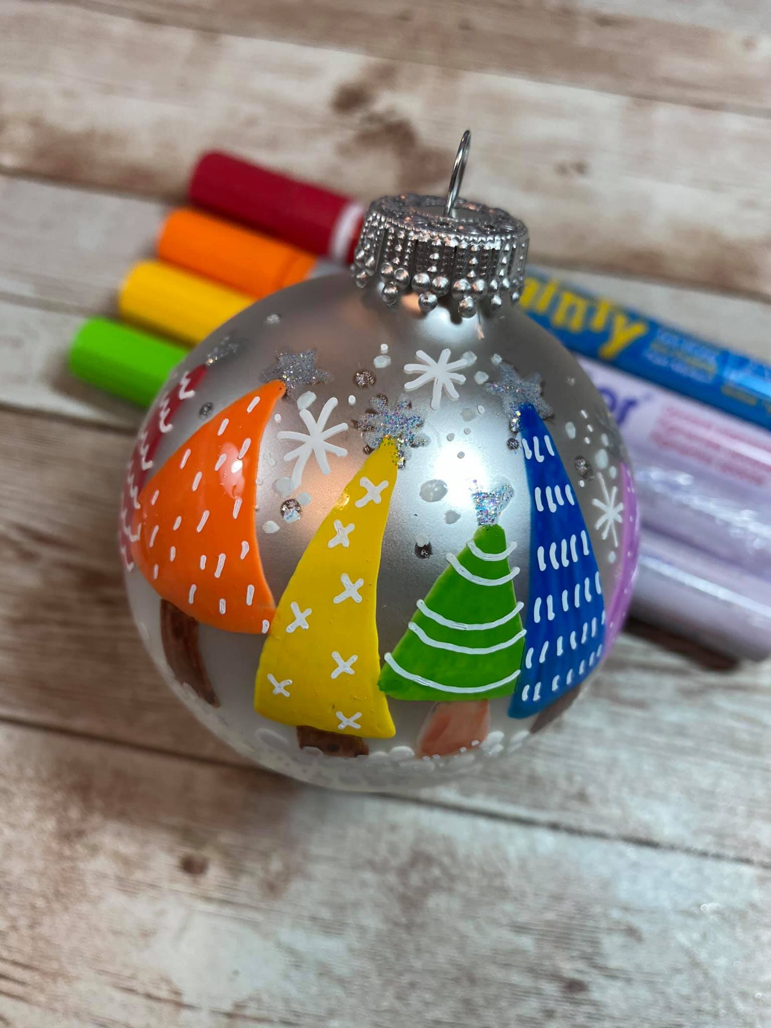 Rainbow Trees tutorial 