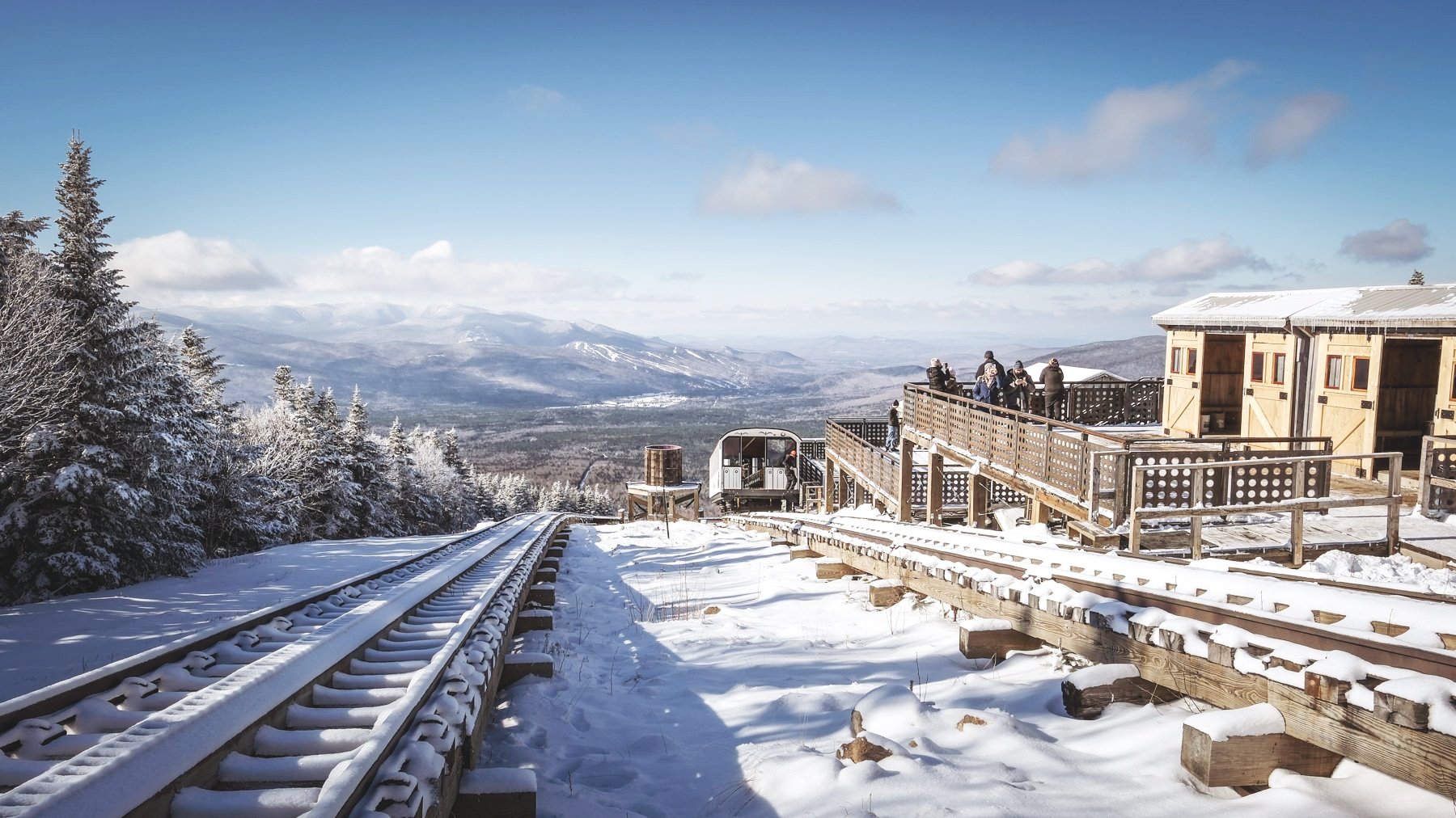 Winter at the Cog — The Mount Washington Cog Railway
