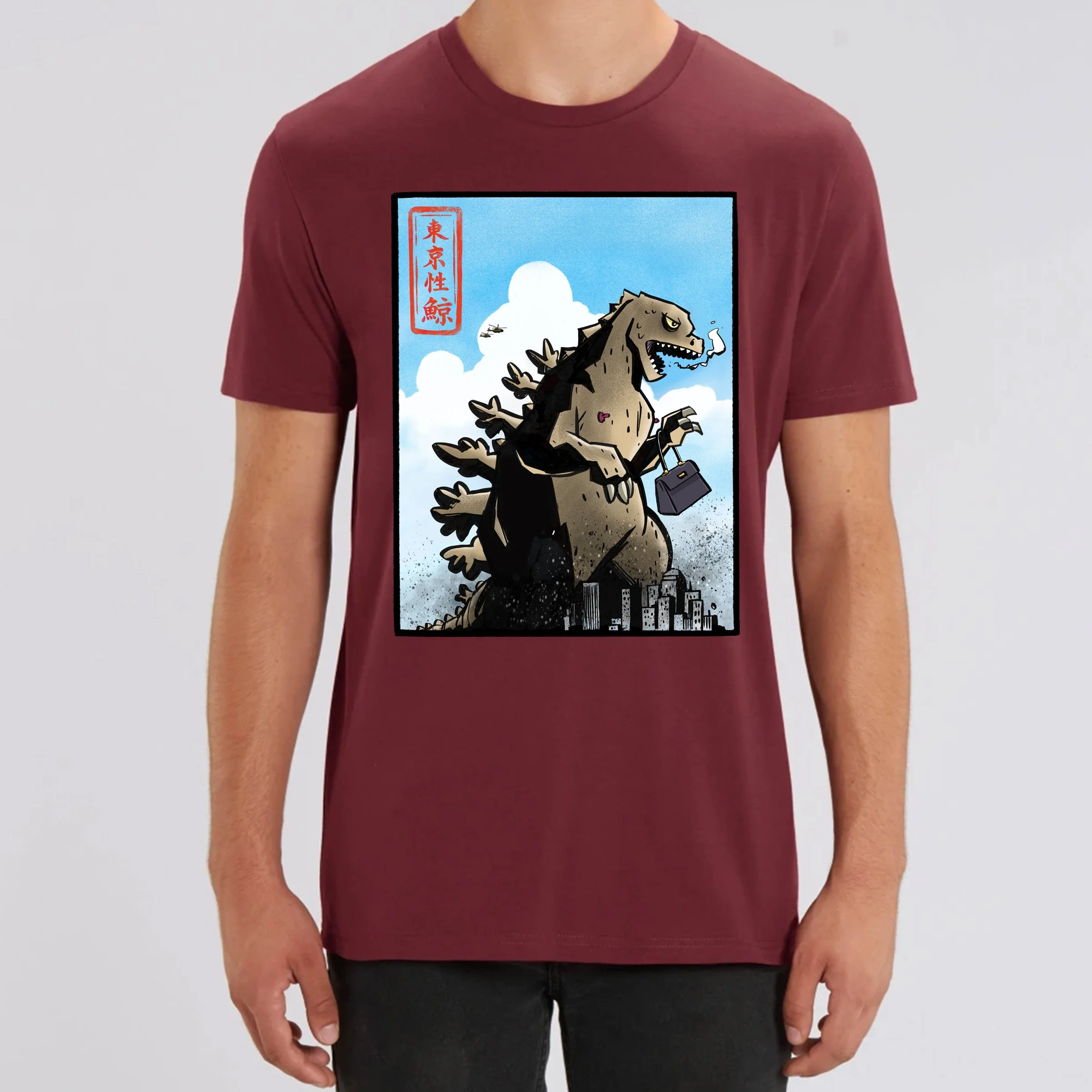 Godzilla with Nips Unisex T-shirt