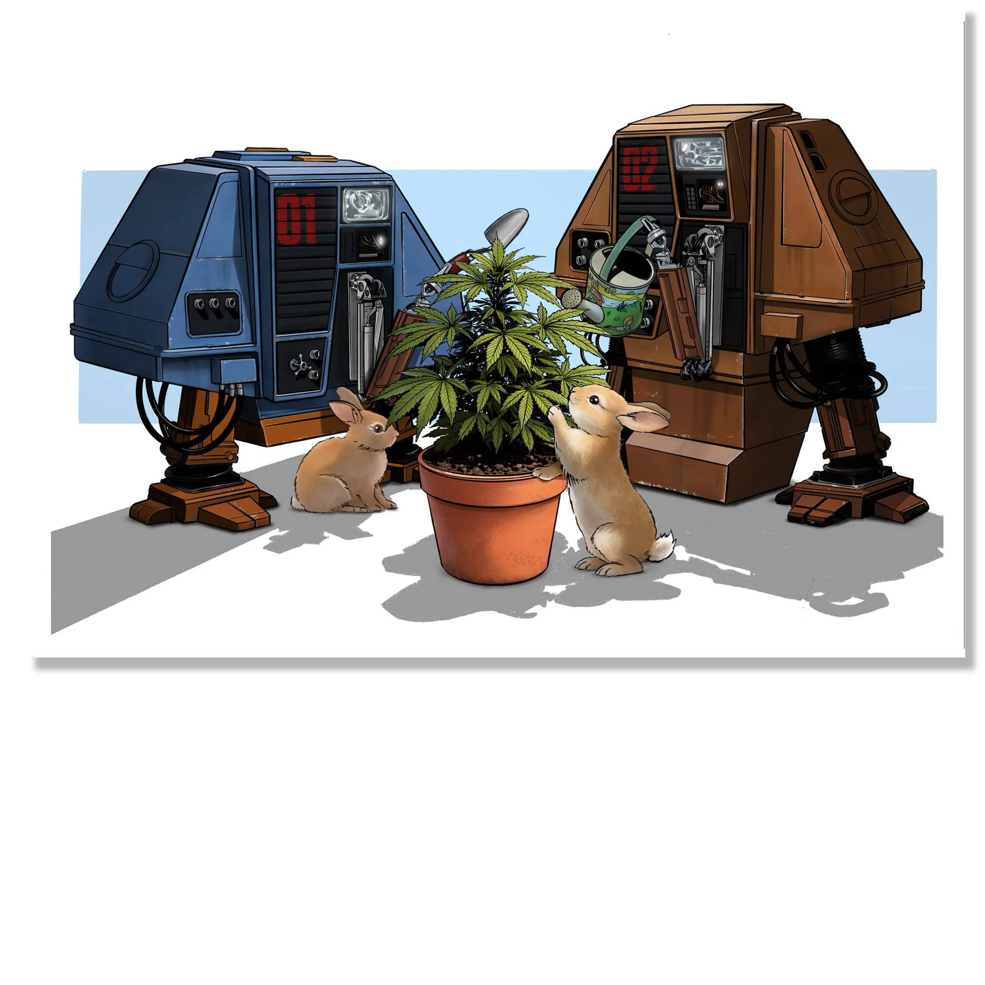 A5 Silent Running/Little Shop of Horrors Test Print