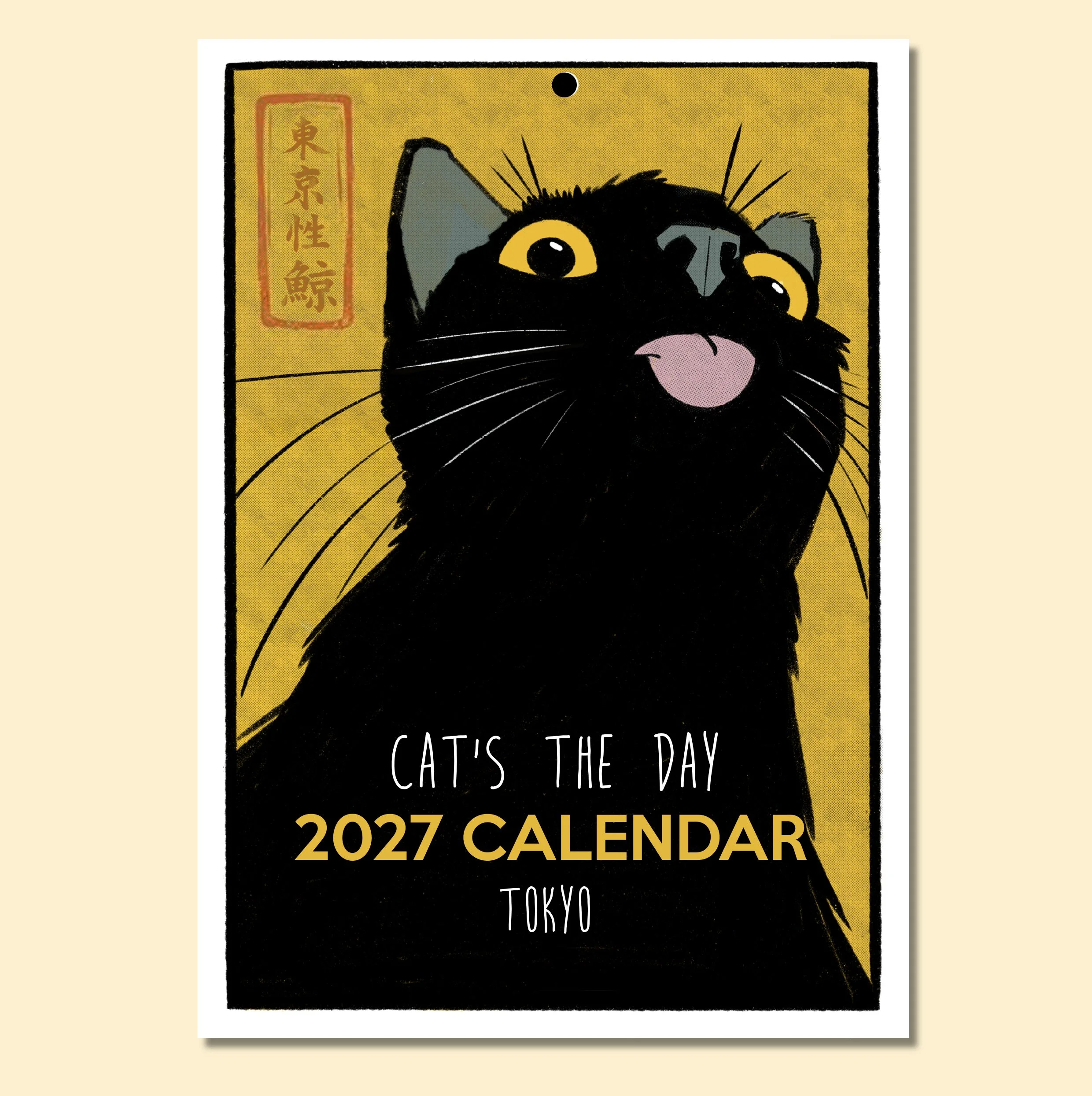 Cat’s the Day! — 2027 Cat Print Club Calendar (pre-order)