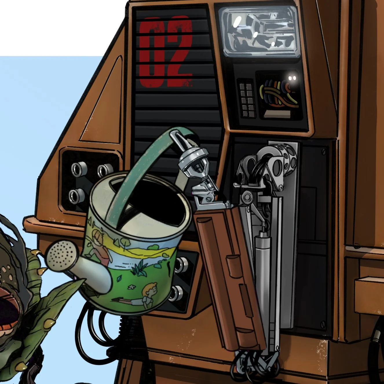 Silent Running - Dewey, Huey and Audrey II