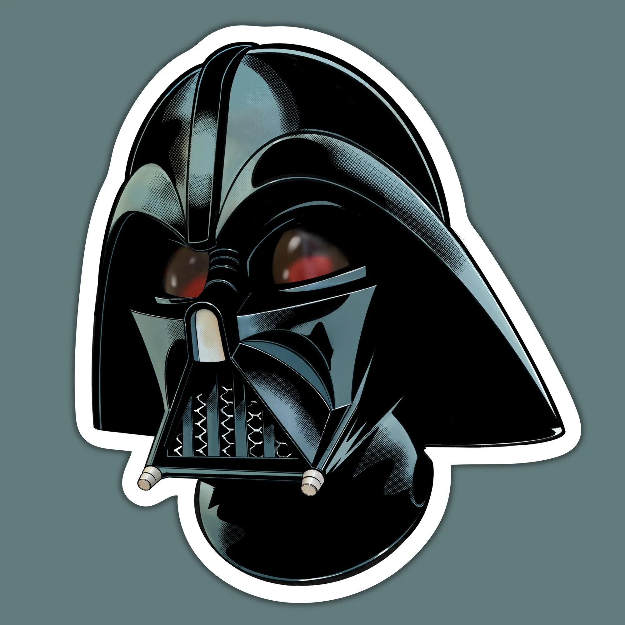 Vader Head Vinyl Sticker or Magnet