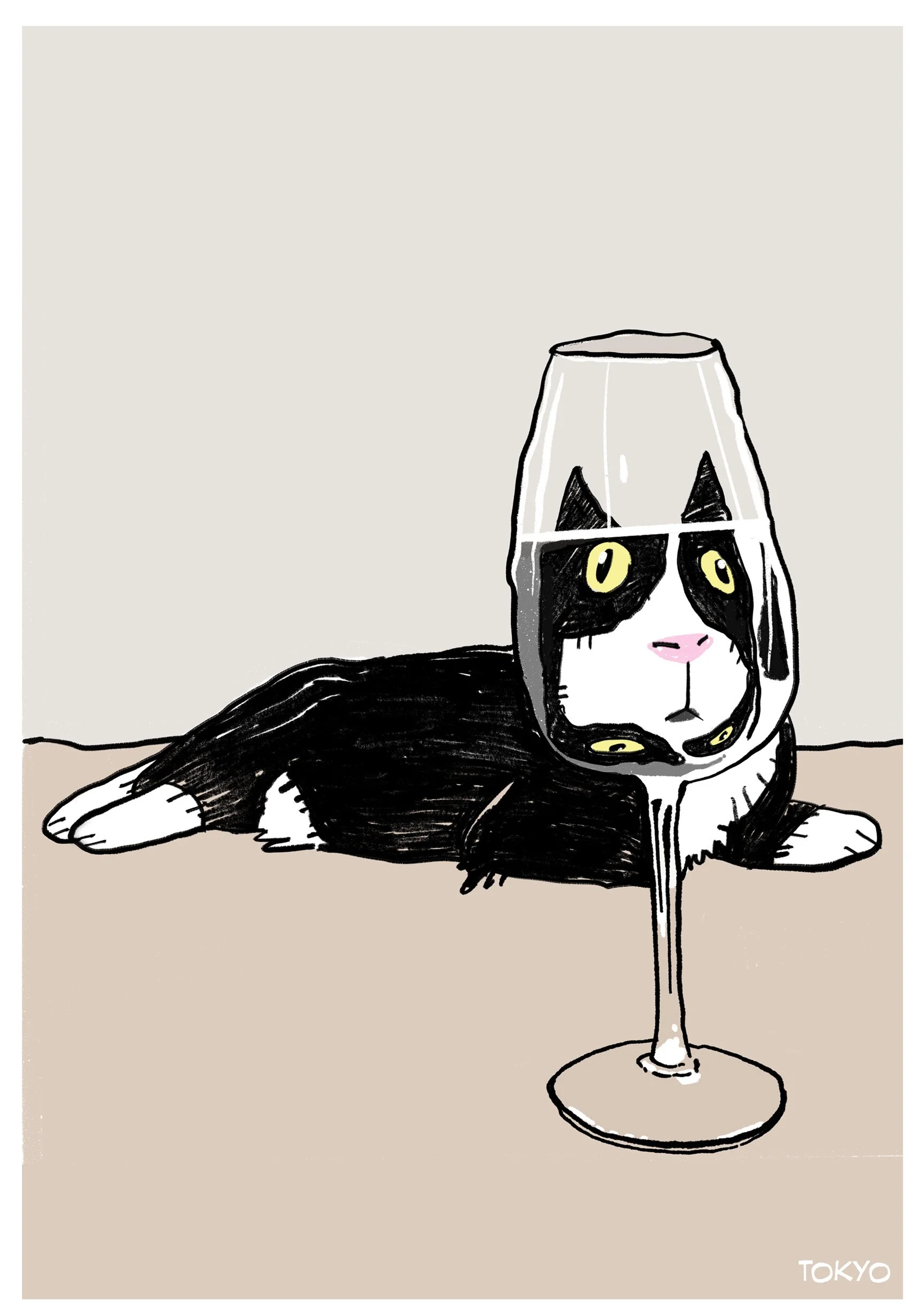 A4 Dumb Cat Glass (seconds)