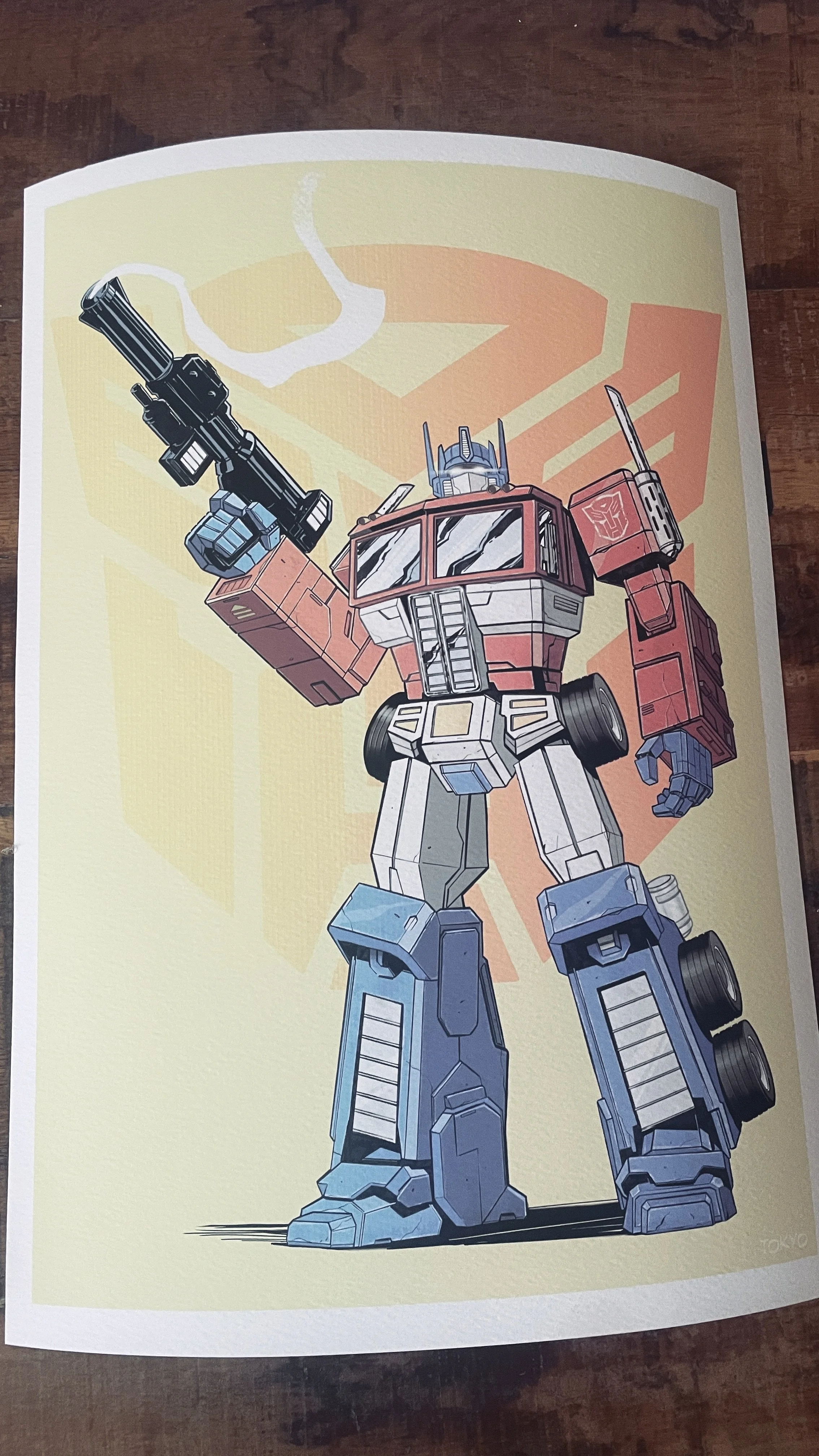 Seconds A3 Optimus Prime
