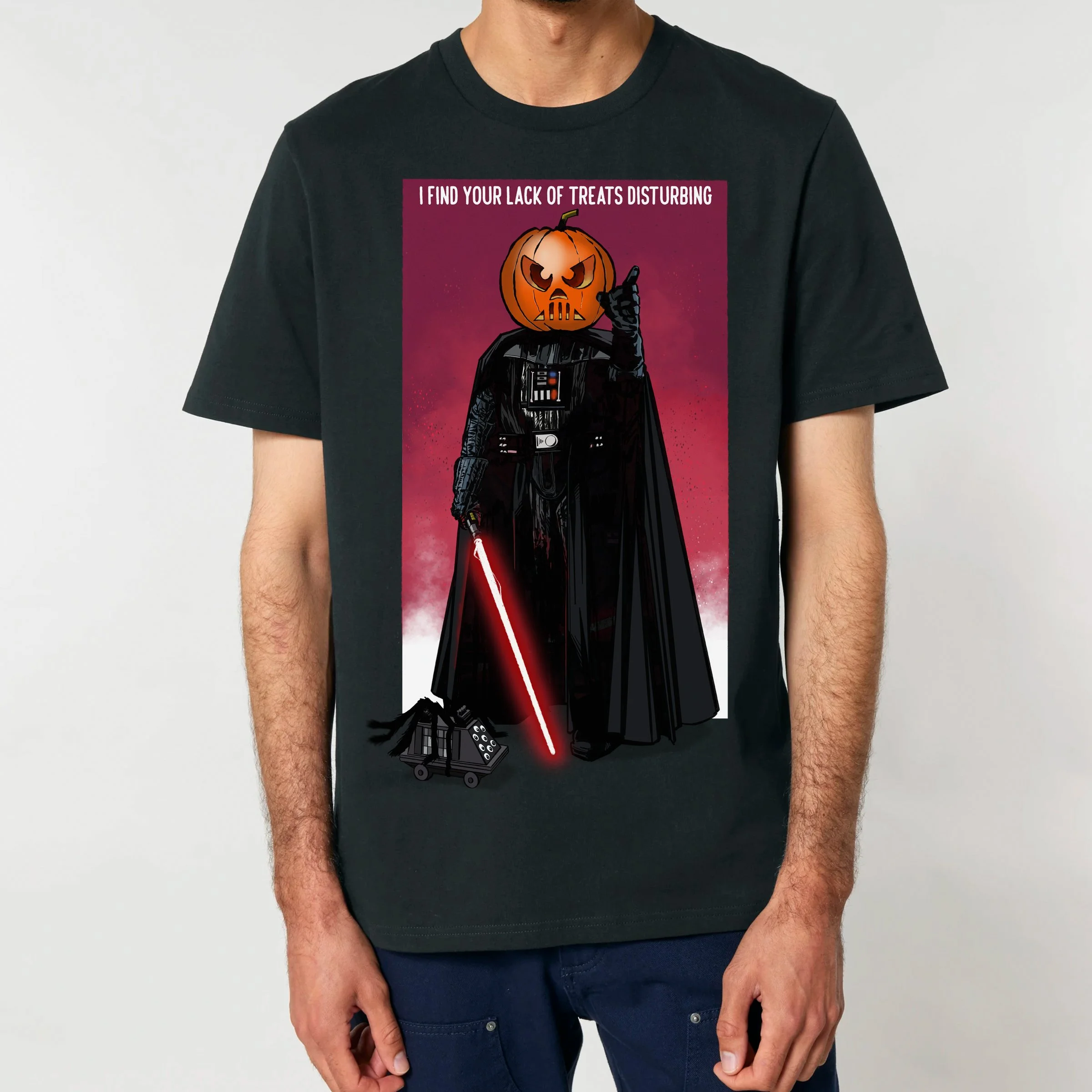 Halloween Vader - Lack of Treats (Adult Tee)