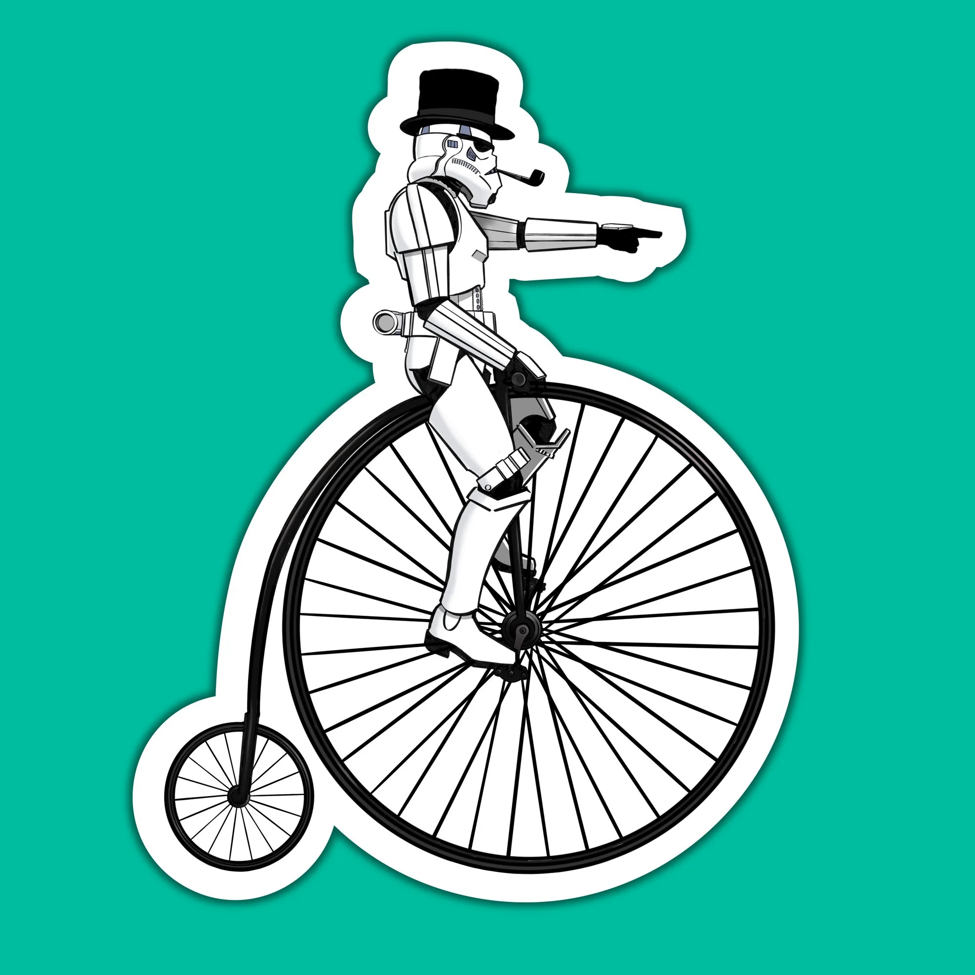 Large For the Empire Vinyl Sticker or Magnet