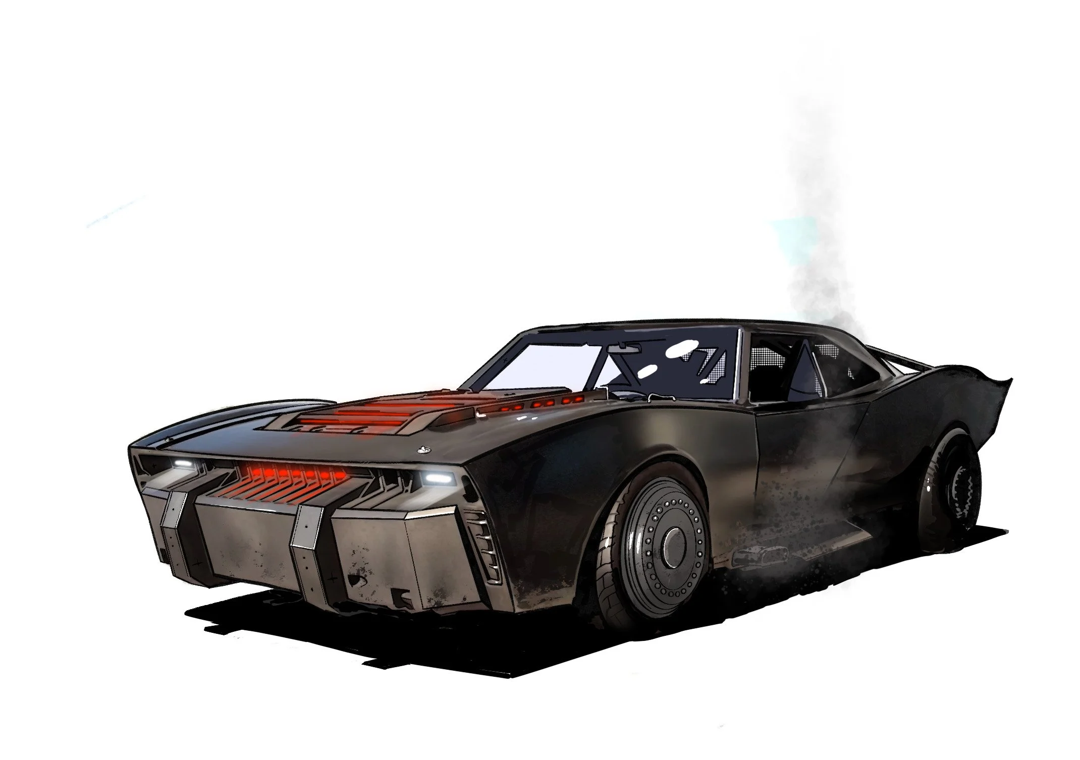 A5 The Batman - Batmobile  (seconds)