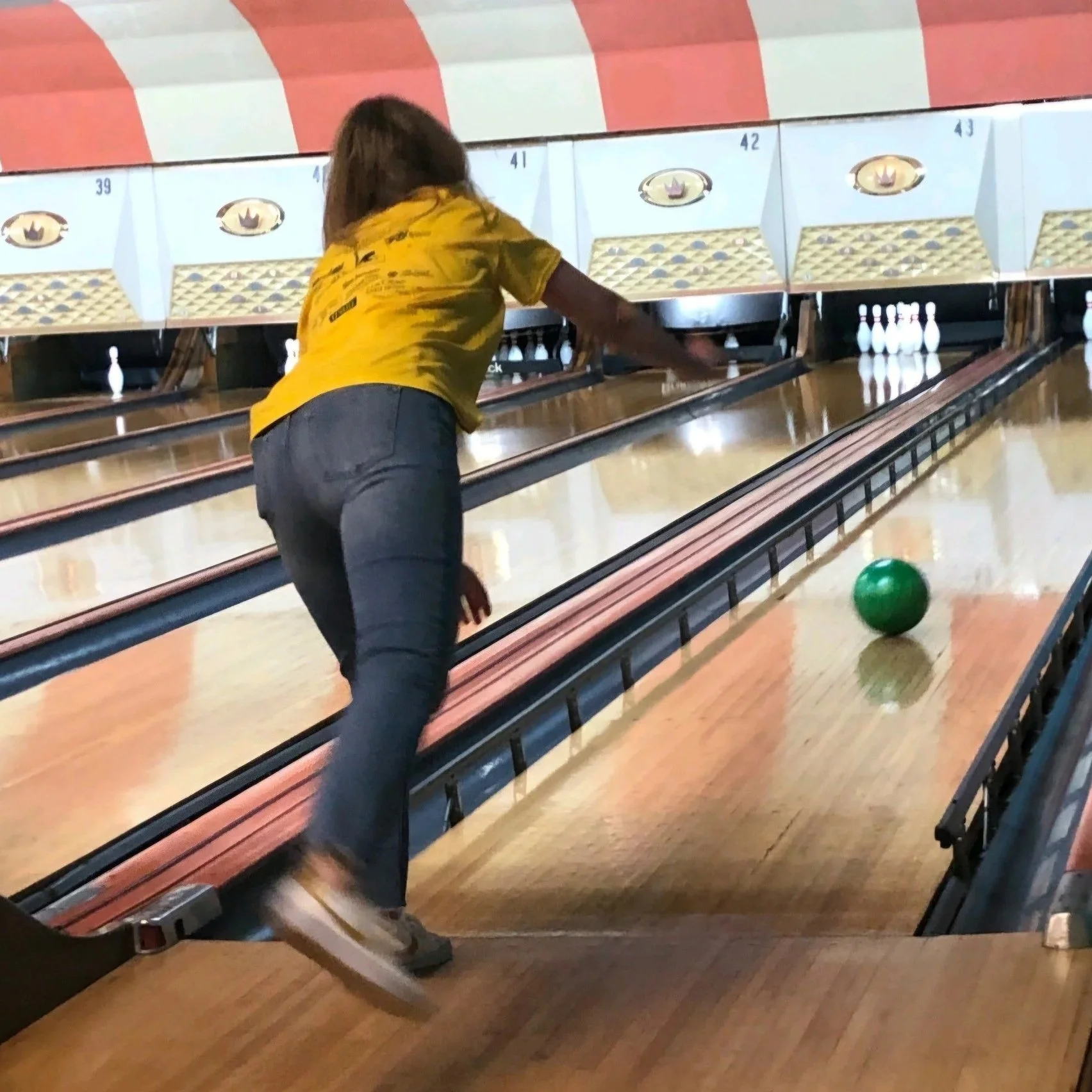 A 2025 bowler steps up!