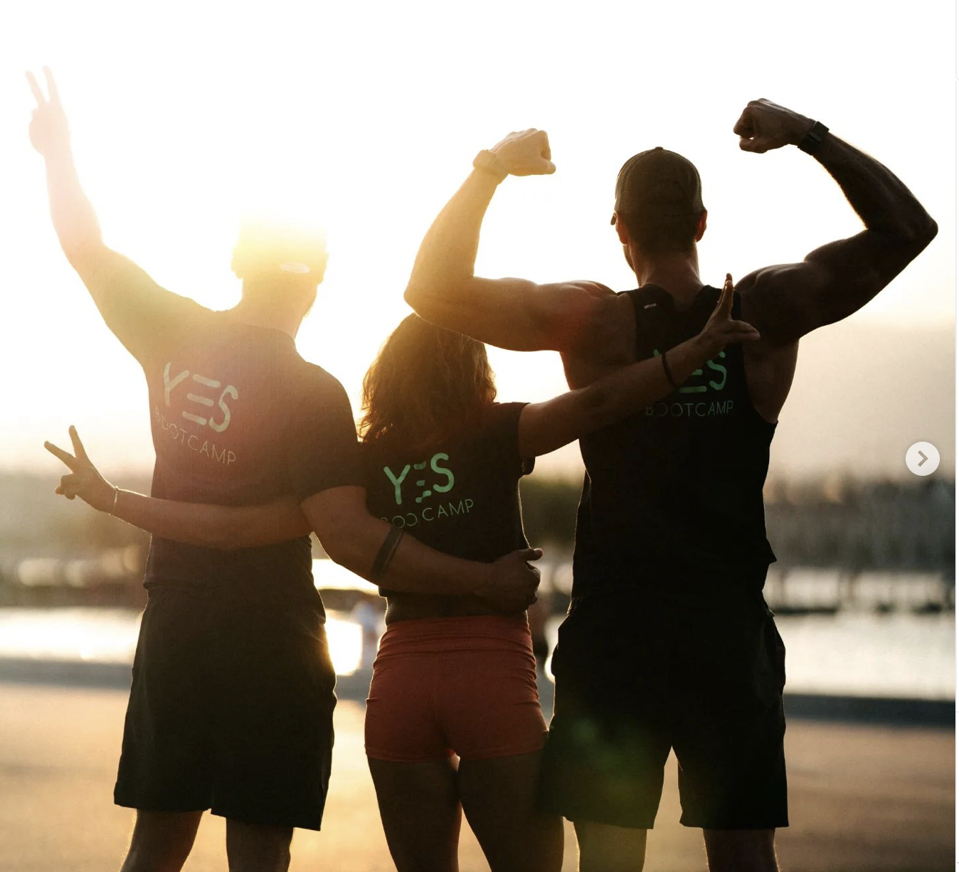 YES Bootcamp race day