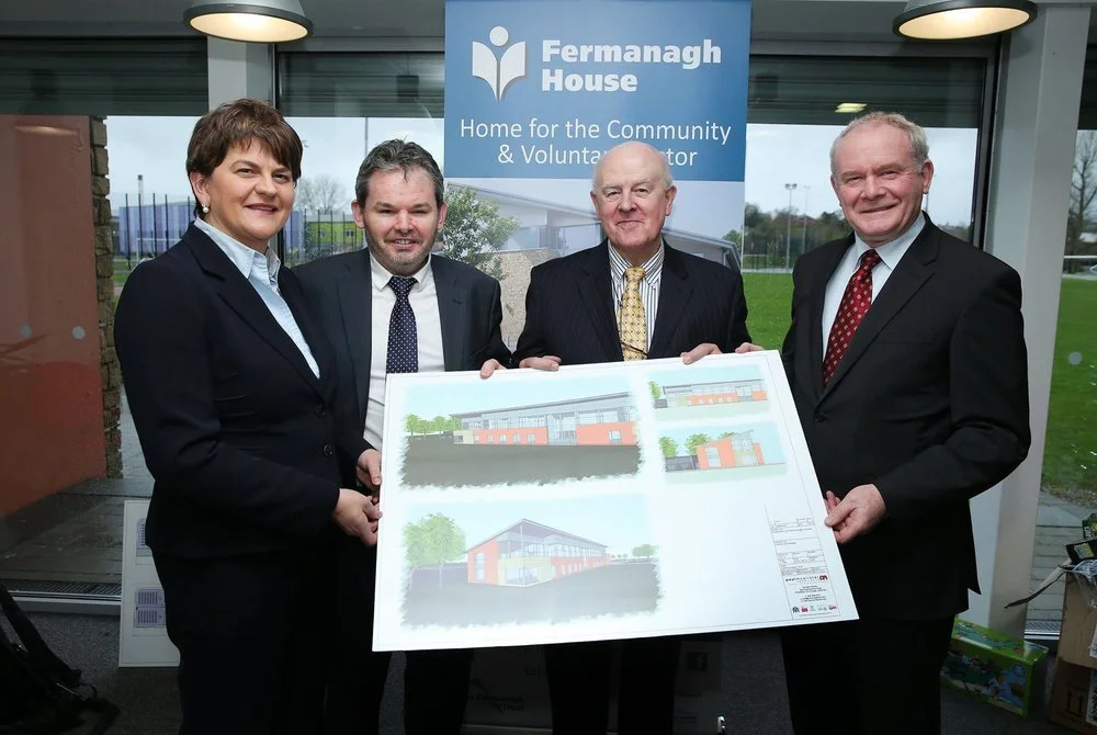 Launch of Fermanagh House Project on-site
