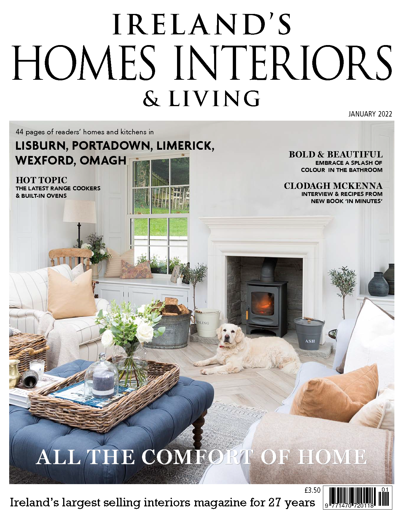 Irelands Homes Interiors &amp; Living - Jan 2022 - McNeice House, Co. Armagh