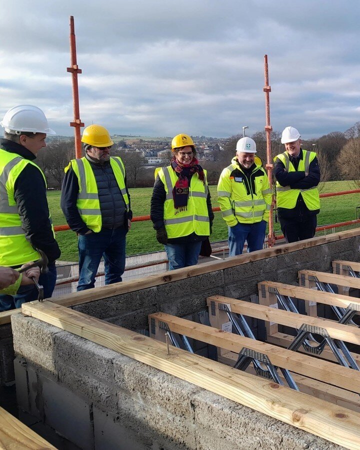 At PMC Architects we take our clients' vision personally.

During a recent site-visit at The Acorn Farm site we met up with William Doherty from W Doherty Construction, Emma Barron, Colin Kennedy and Simon Doran from Derry &amp; Strabane District C
