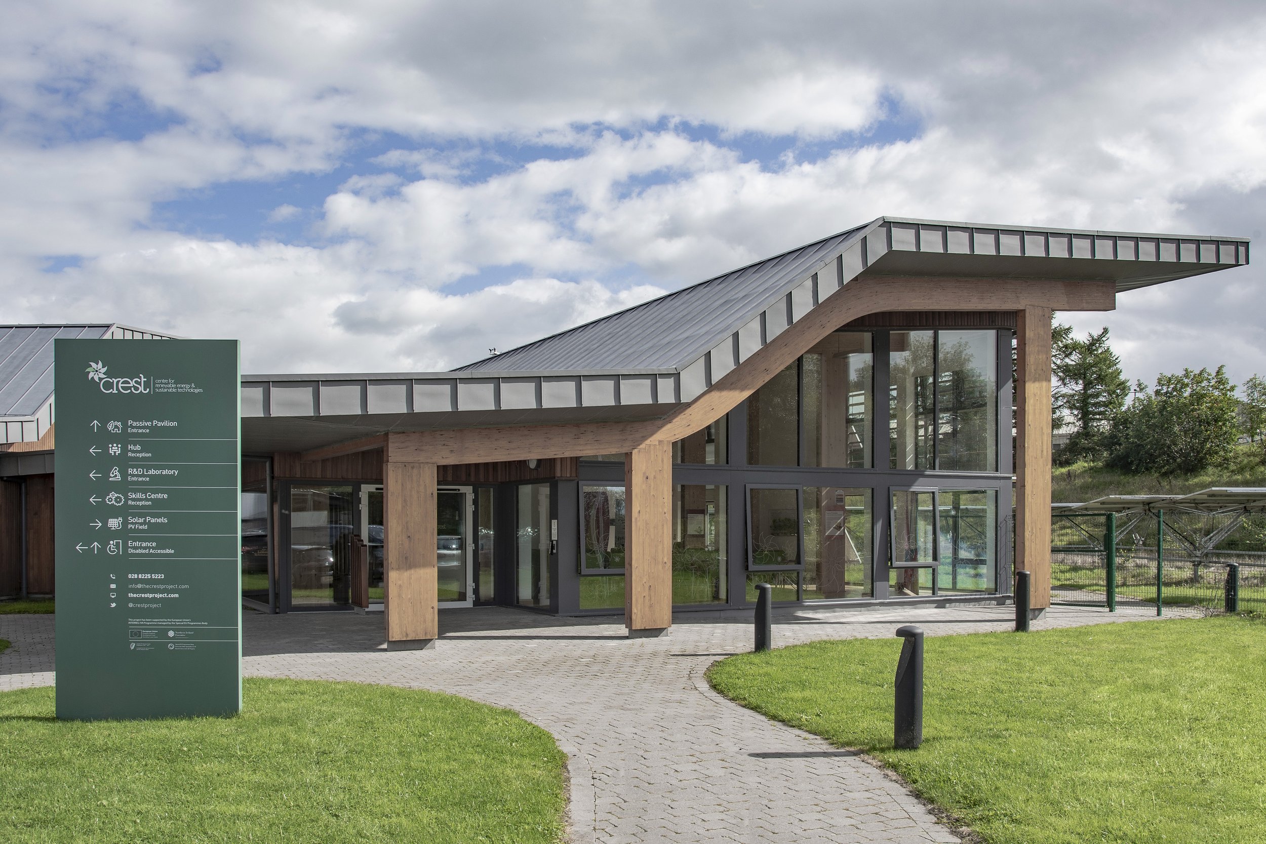 CREST Pavilion, South West College, Enniskillen — Paul McAlister Architects