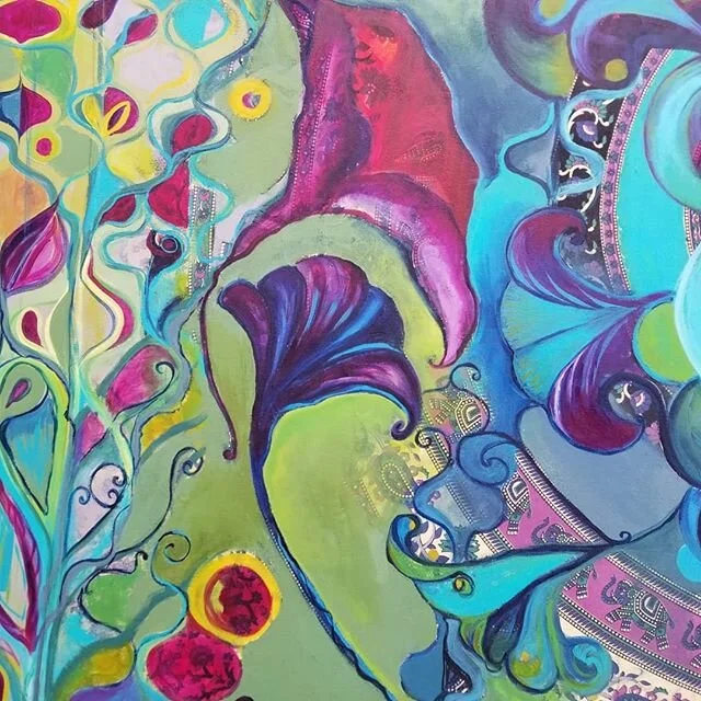 Marcos_Caroline_Untitled_Mixed Media Acrylic and Fabric on canvas_4ftx6ft_Detail.jpg