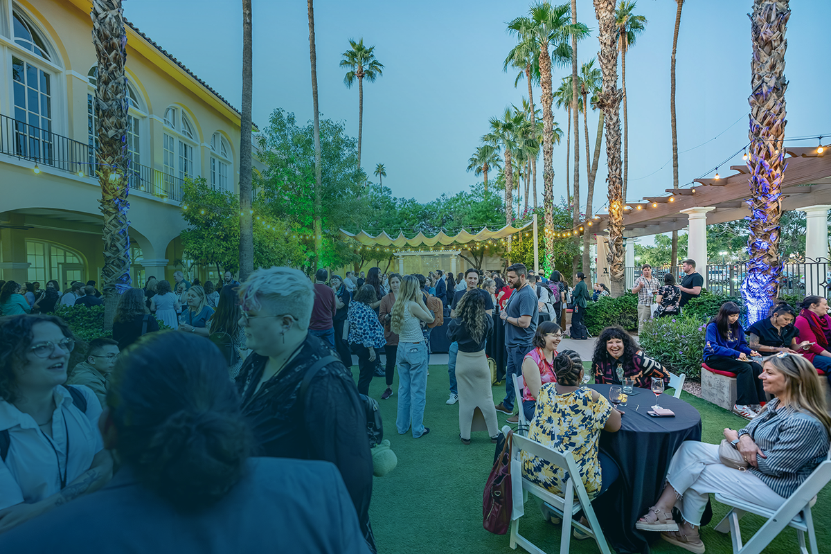 The National Gathering attendees gathering for lunch in Chandler, AZ