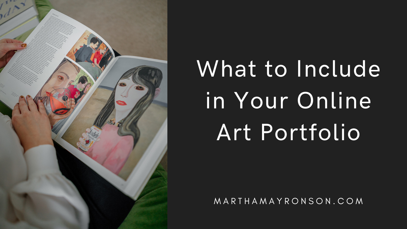 What To Include In Your Online Art Portfolio MARTHA MAY RONSON what-to-include-in-your-online-art-portfolio-martha-may-ronson