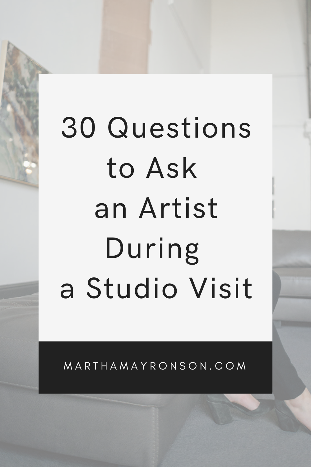 Business Coach for Artists Martha May Ronson