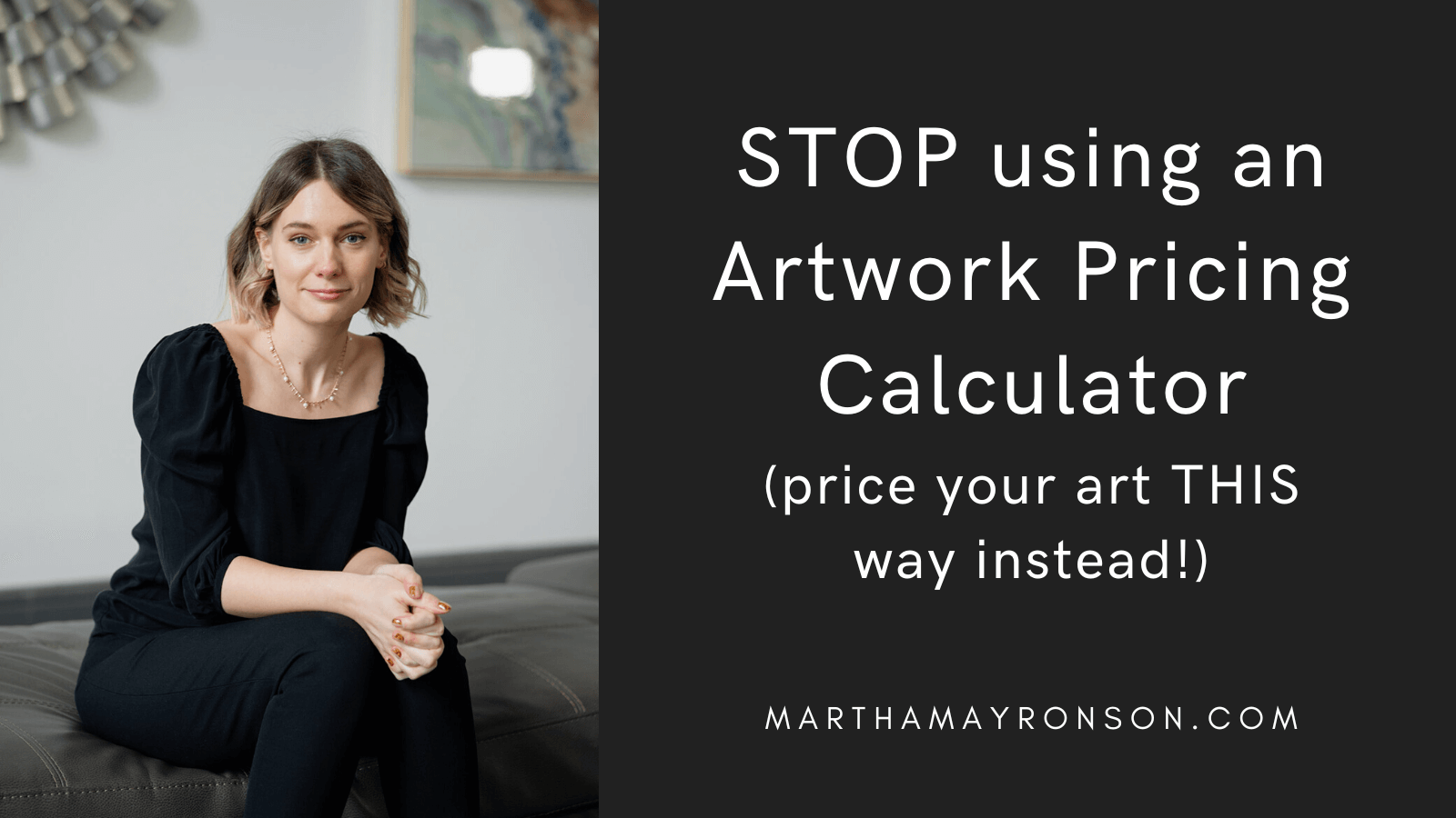 STOP using an Artwork Pricing Calculator (price your art THIS way