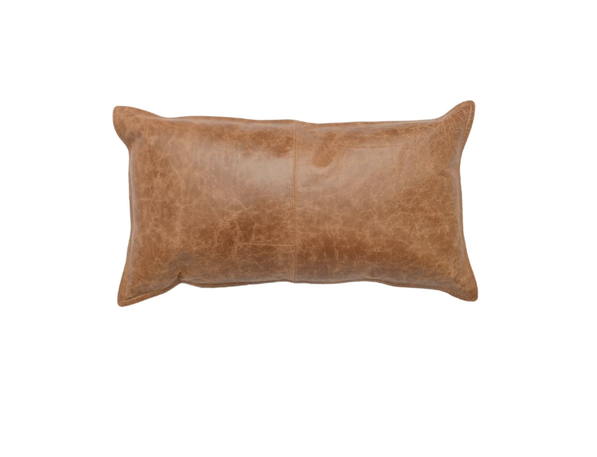 Villa Pillow - Dumont Chestnut - Leather