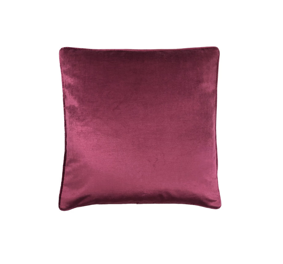 Brussels Pillow - Fuchsia - Velvet