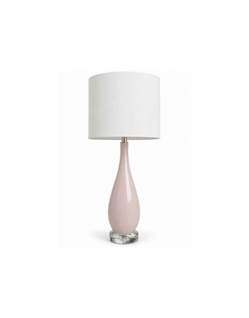 Pink Frost Lamp