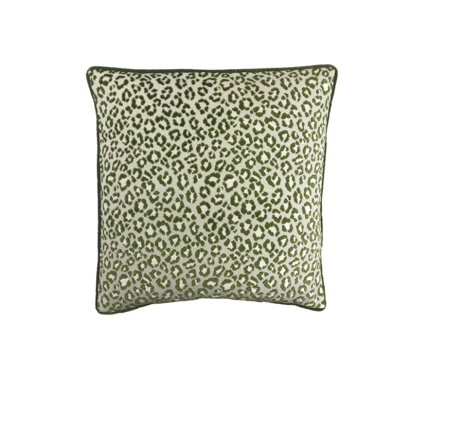Maasai Pillow - Resort Green - Velvet
