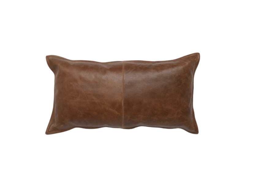 Villa Pillow - Kona Brown - Leather