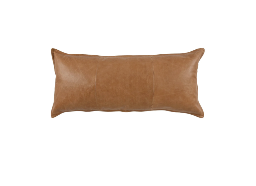 Villa Pillow - Dumont Chestnut - Leather