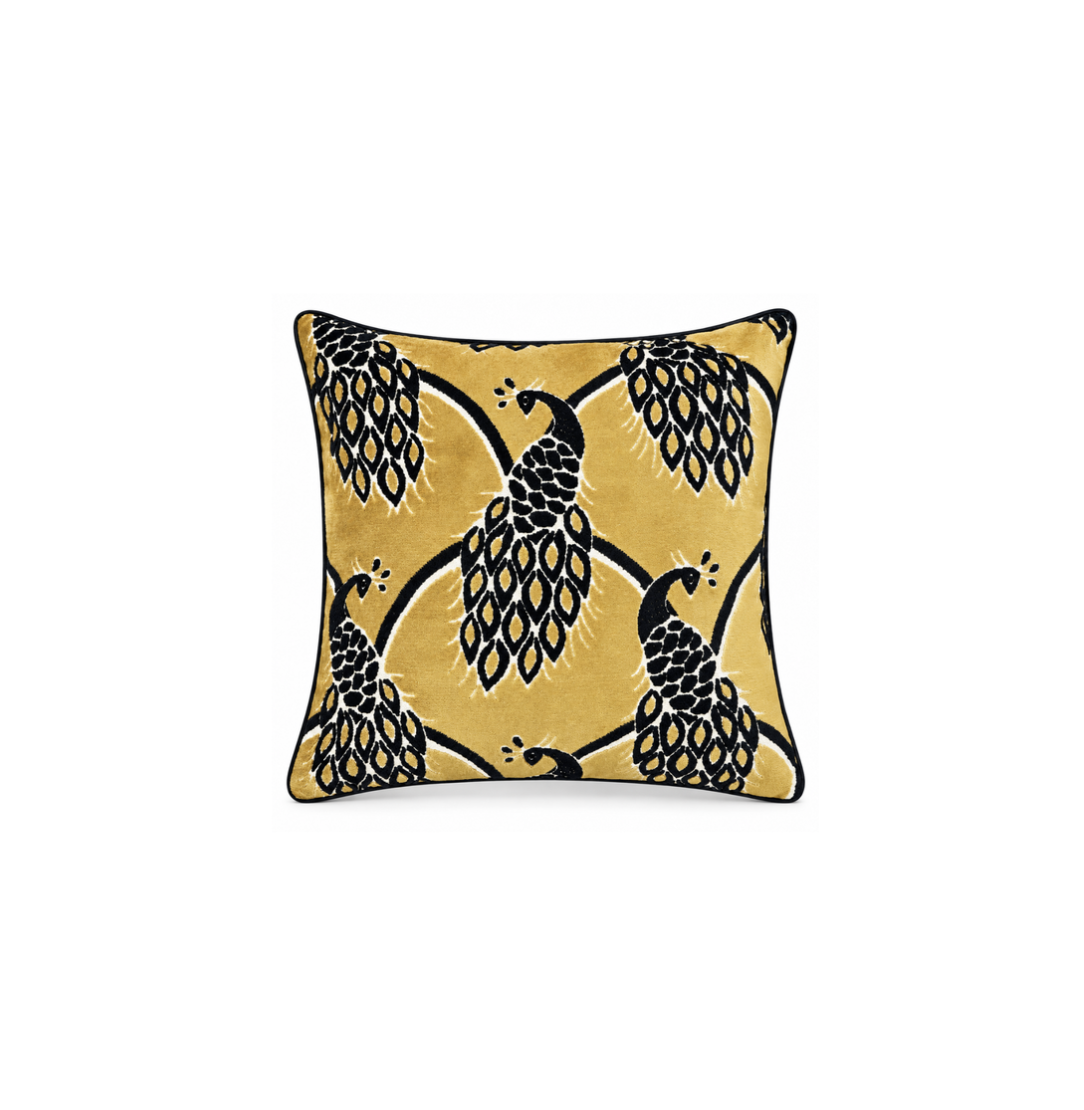 Farlowe Pillow - Saffron - Velvet