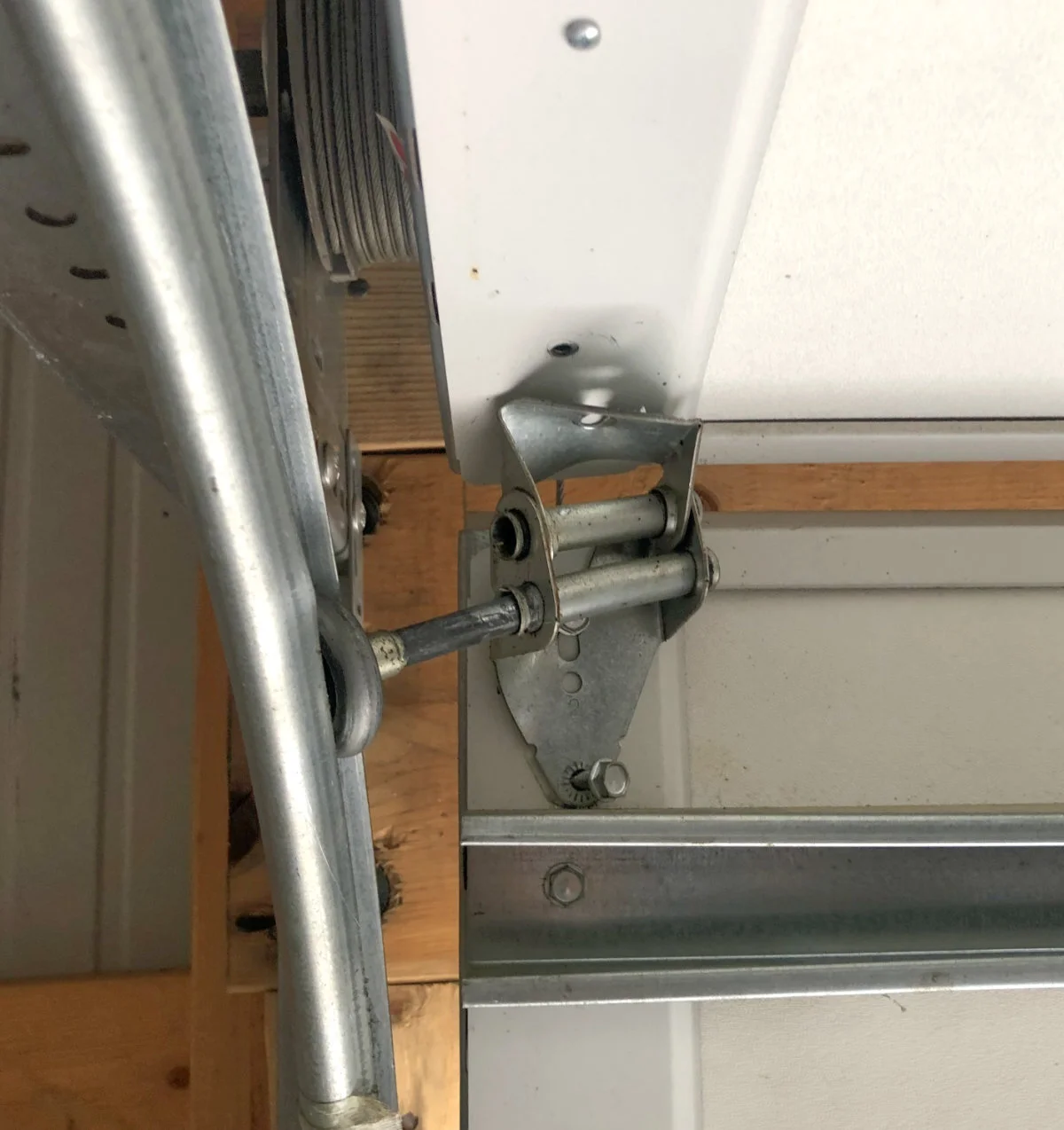 Steel Reinforcement Bracket For Overhead Garage Door Dandk Organizer