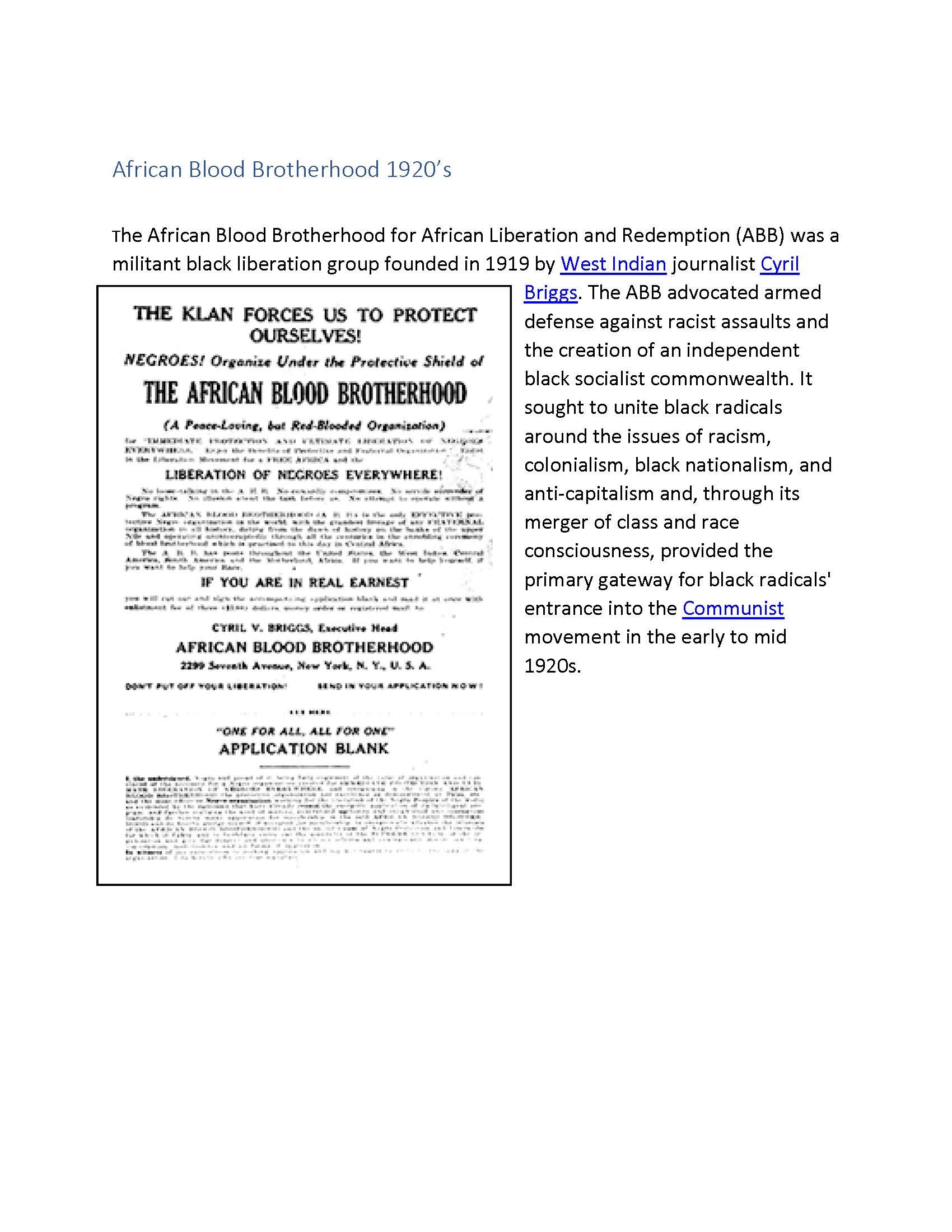 1920 African Blood Brother hood.jpg