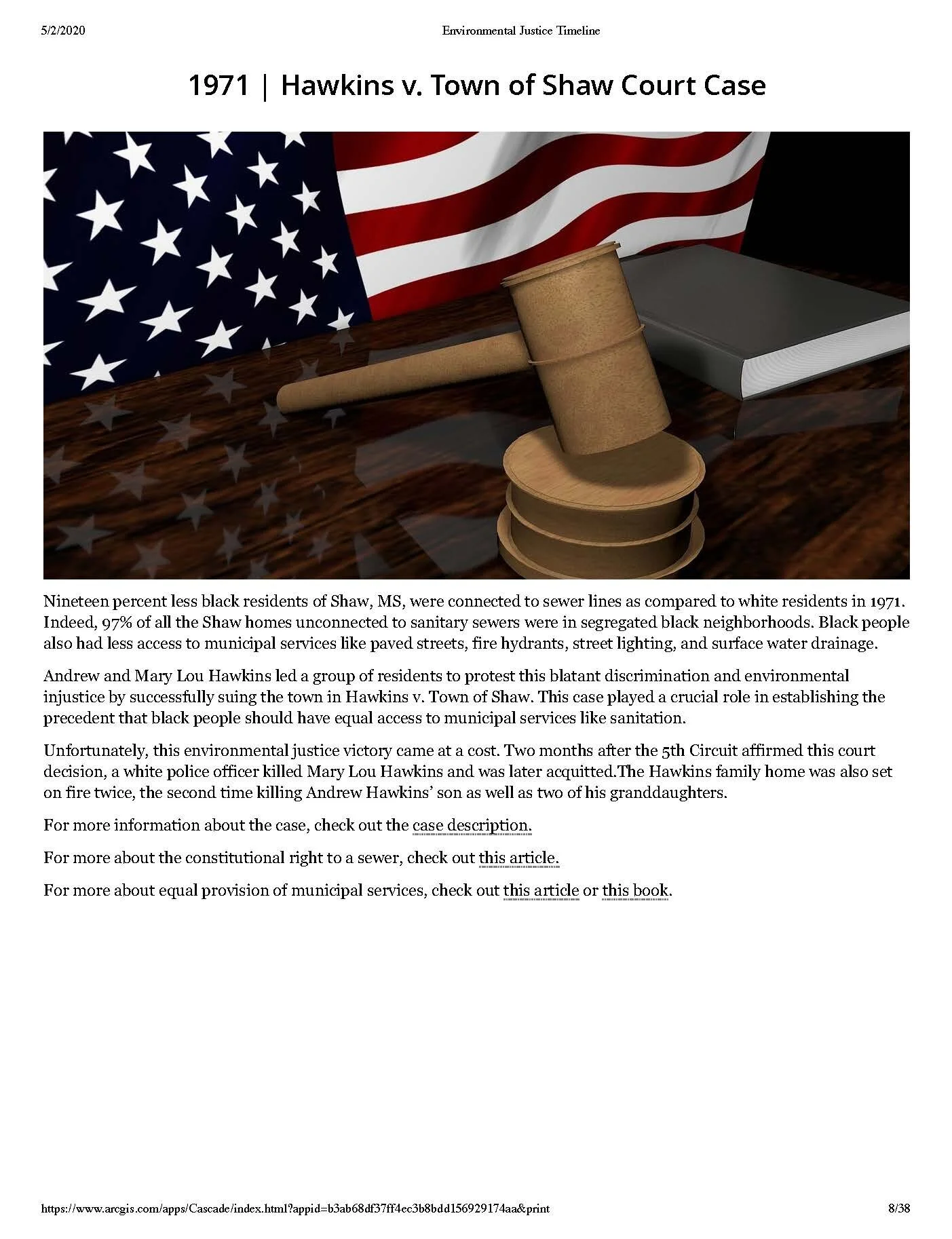 1971 Hawkins v Town of Shaw.jpg
