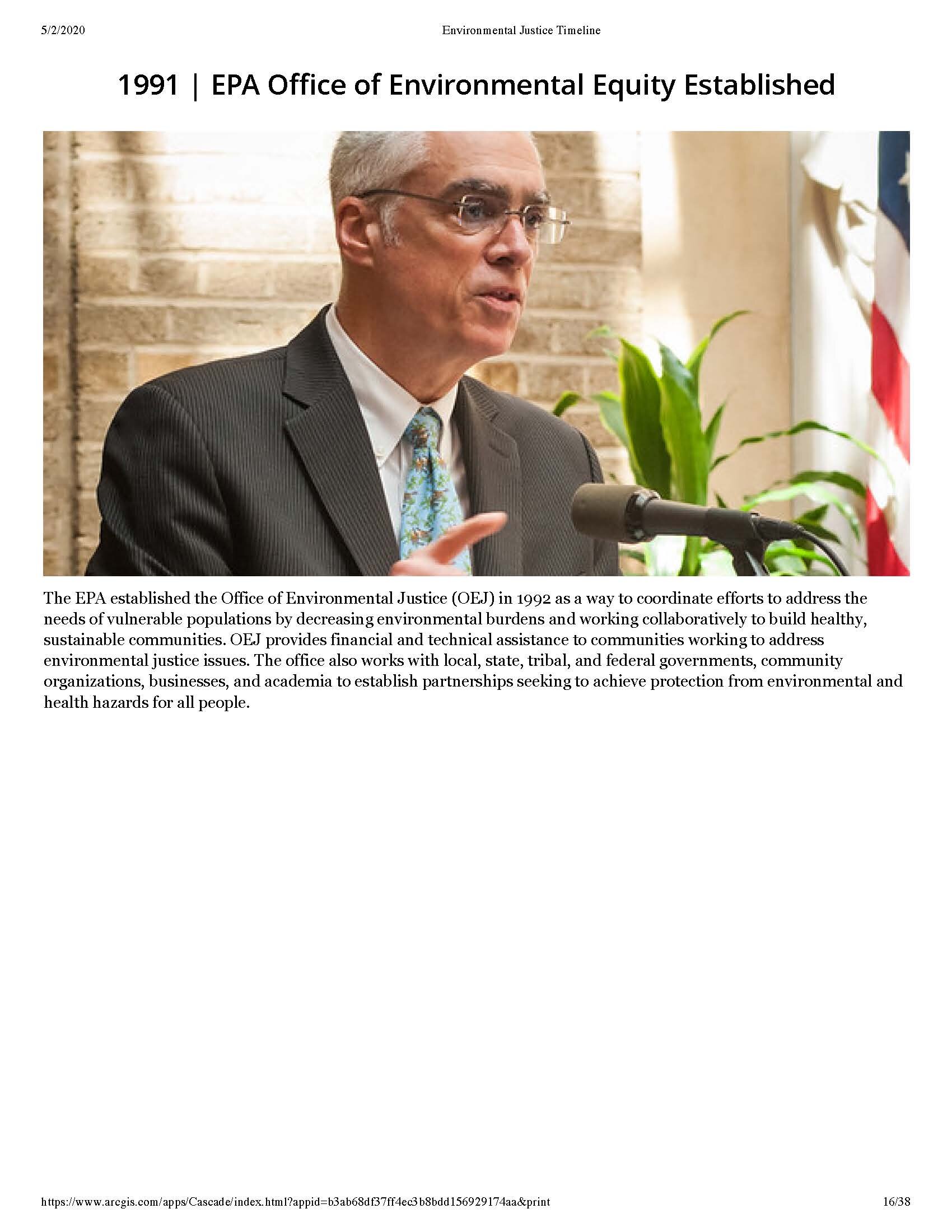 1991 EPA office of Equity Estab.jpg