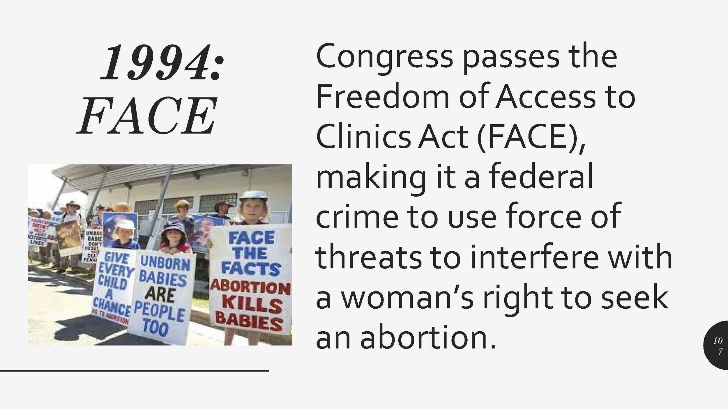 1994 FACE illegal to use force against ppl seeking abortion.jpg