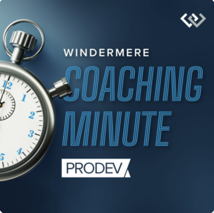 Windermere Real Estate’s Coaching Minute features Marguerite’s Referral Business