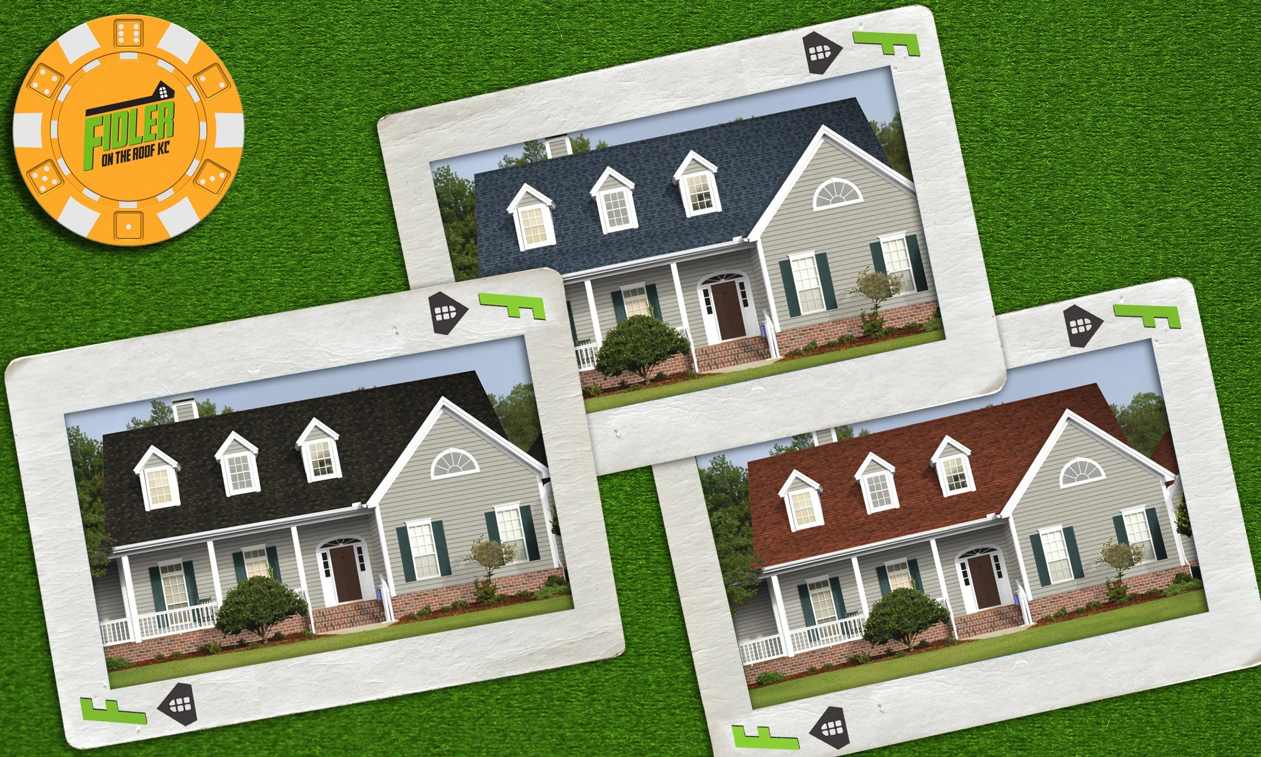 Composition roofing, although common, can be distinctive, providing Kansas City homeowners with diverse choices for color, texture and shape.