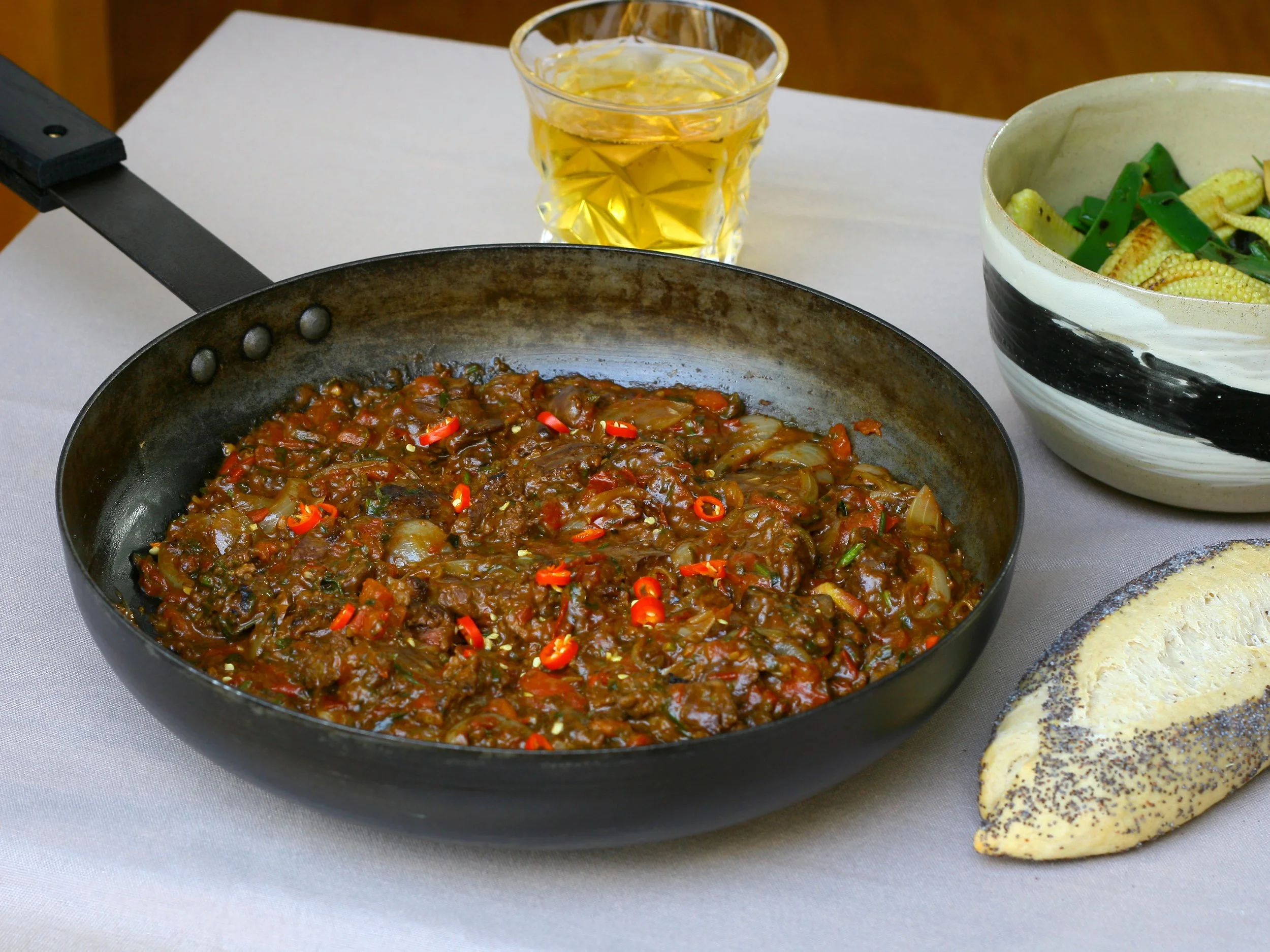 Piri piri chicken livers (yes, inspired by Nando's)