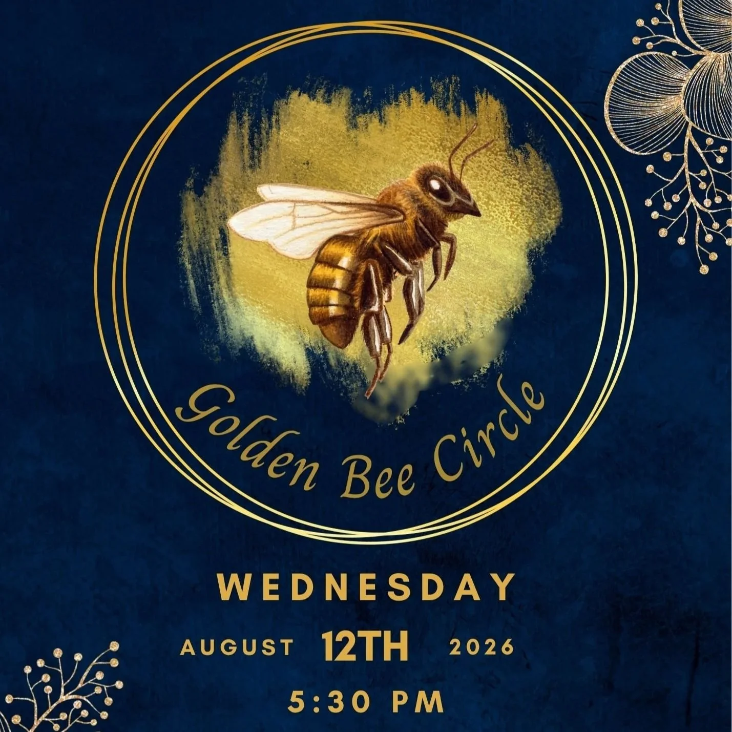 Golden Bee Circle