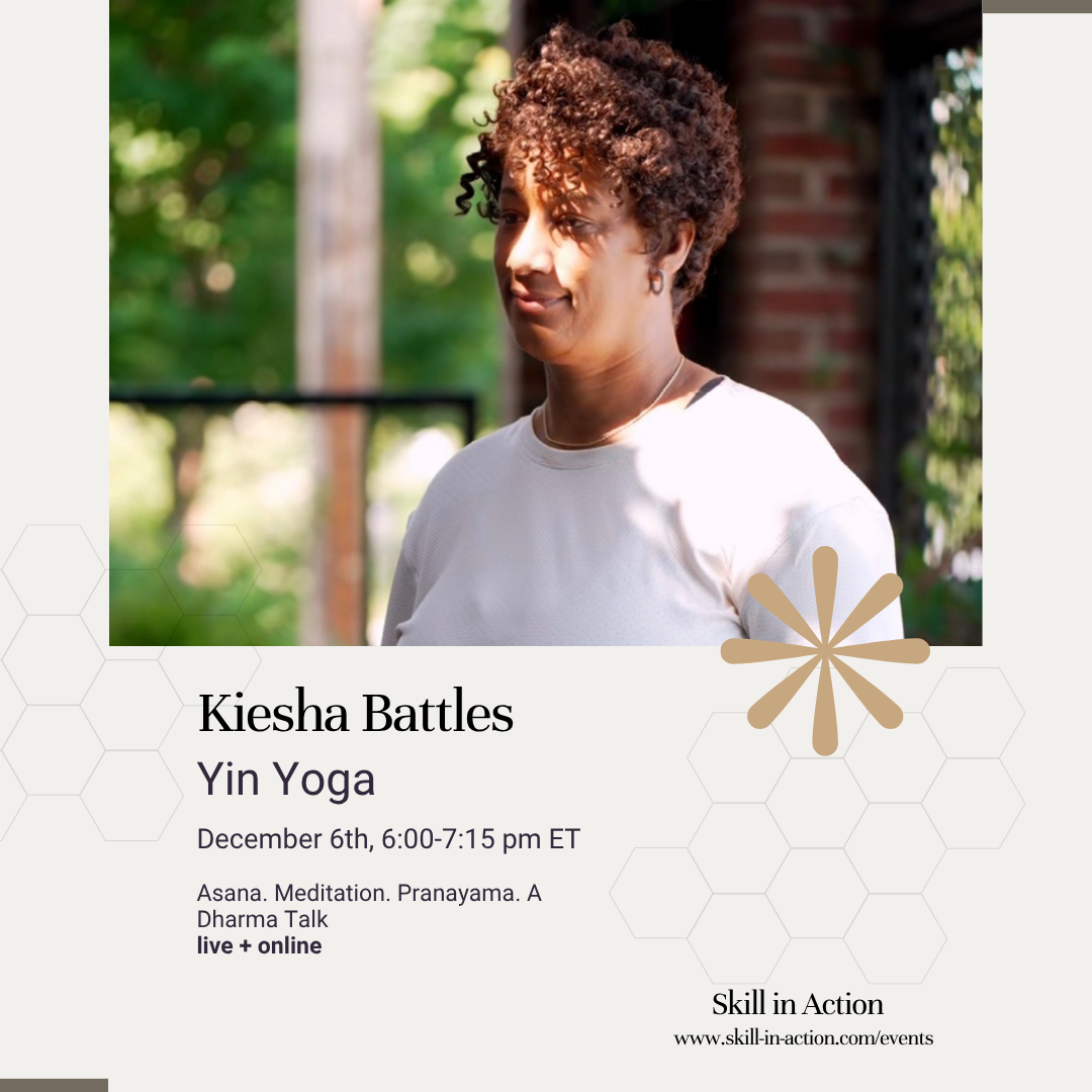 An Evening Yin Practice with Kiesha Battles 