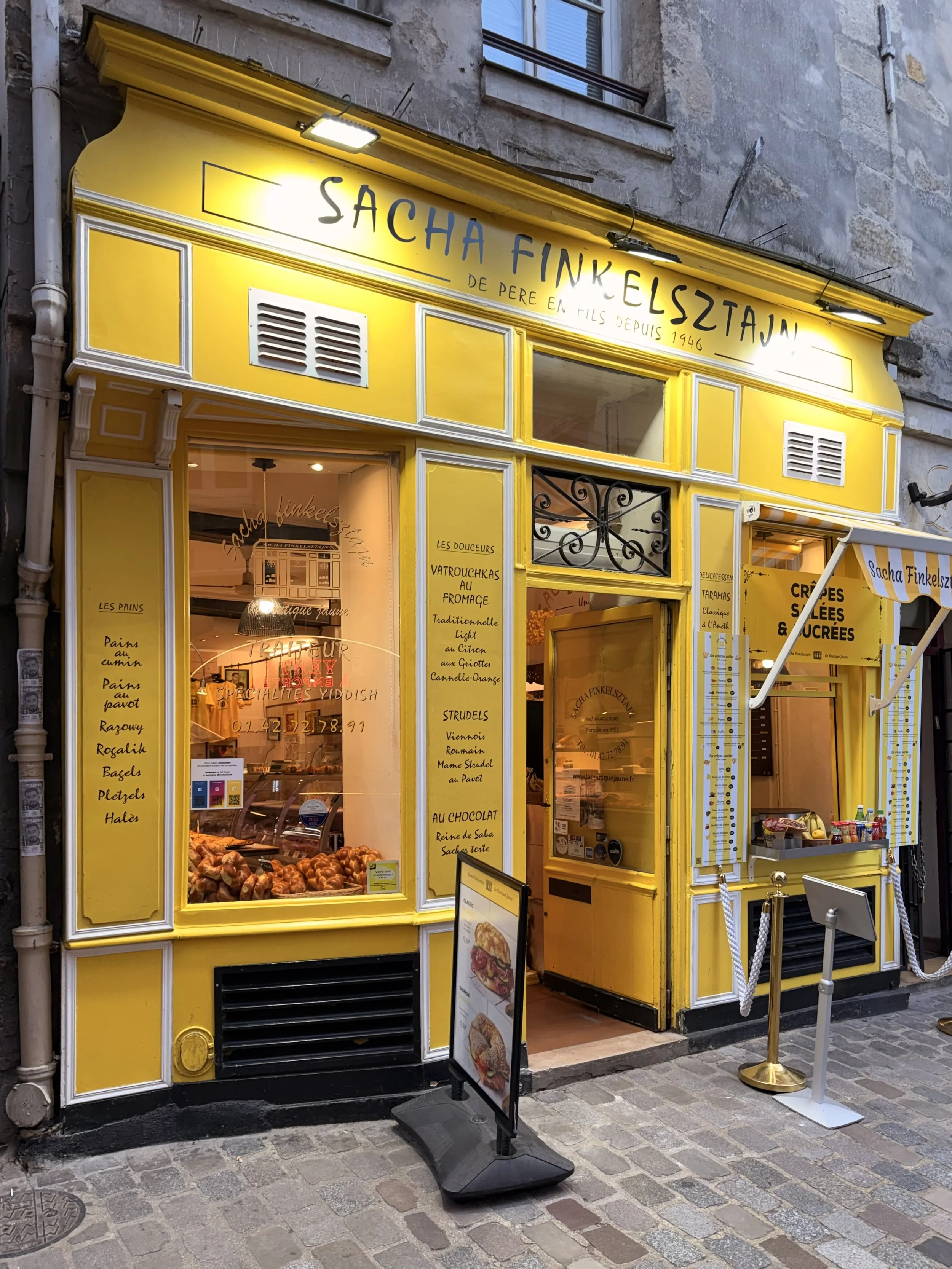 delicatessenwinkel in le Marais