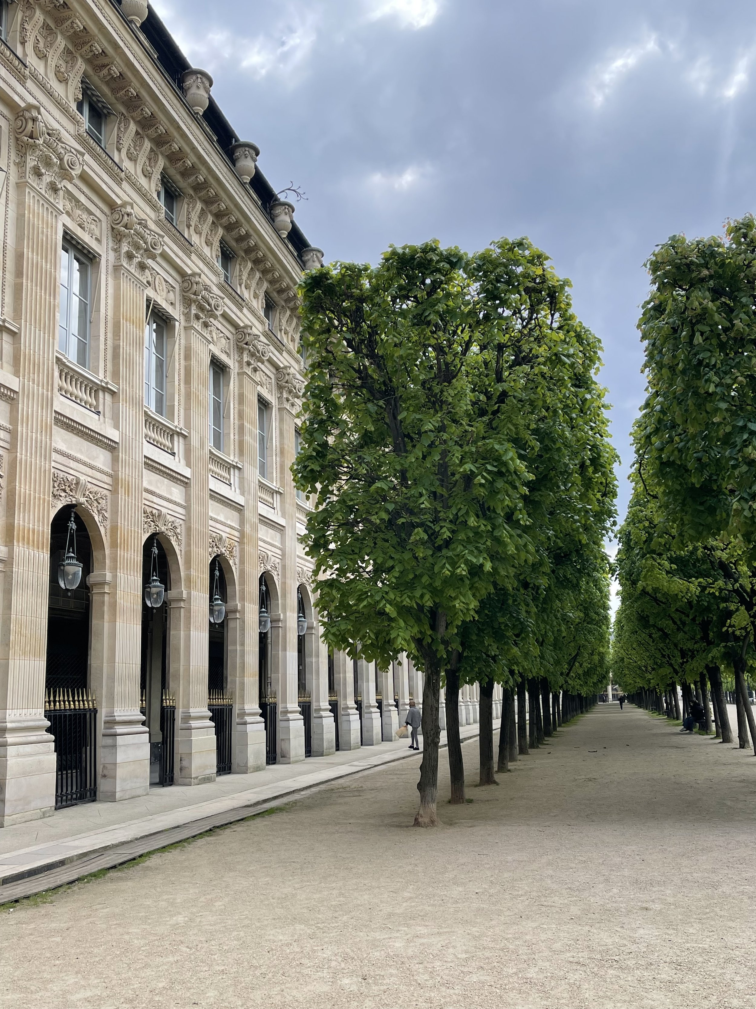 tuin Palais Royal Parijs