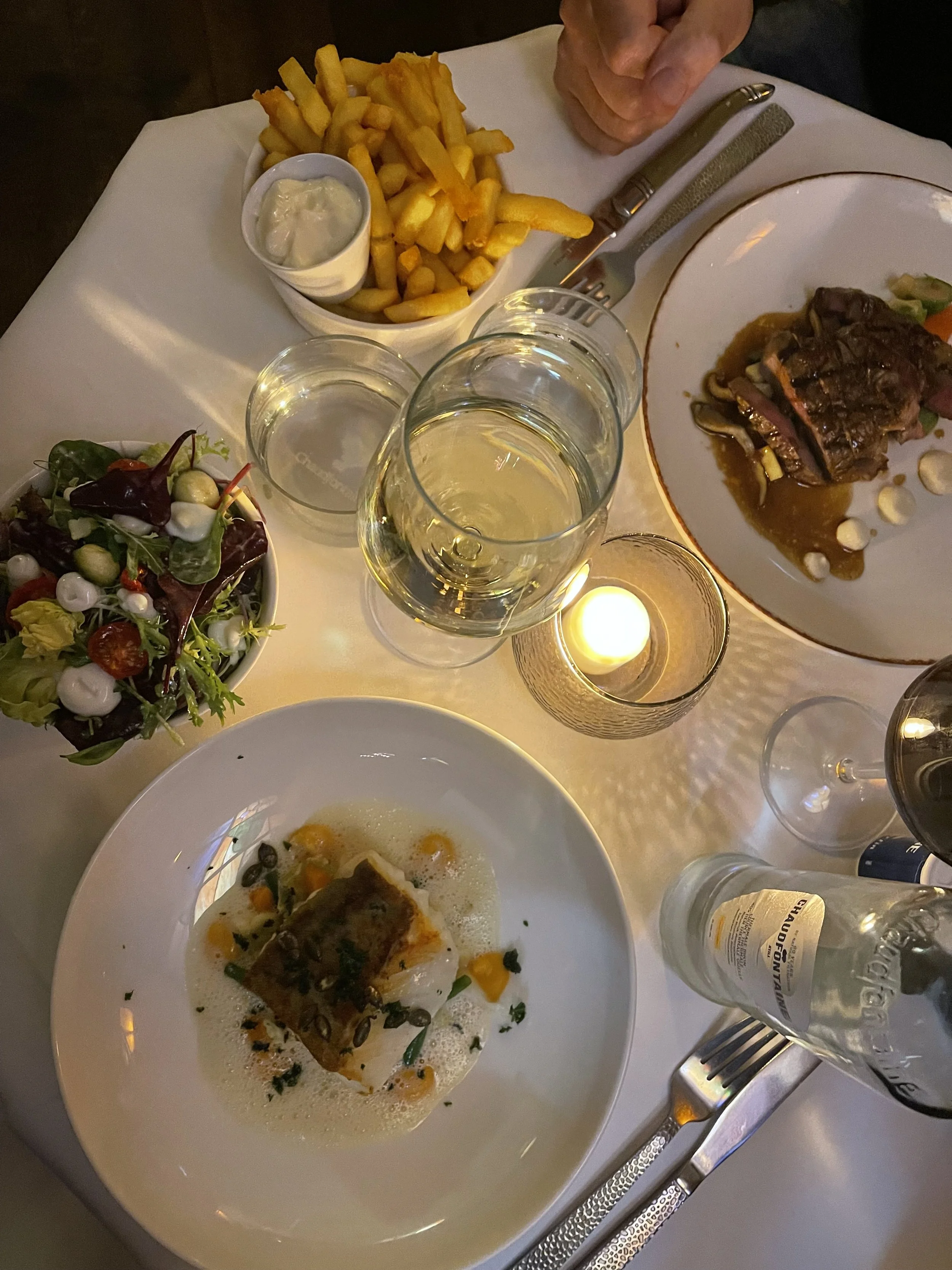 diner bij Le Virage in Maastricht