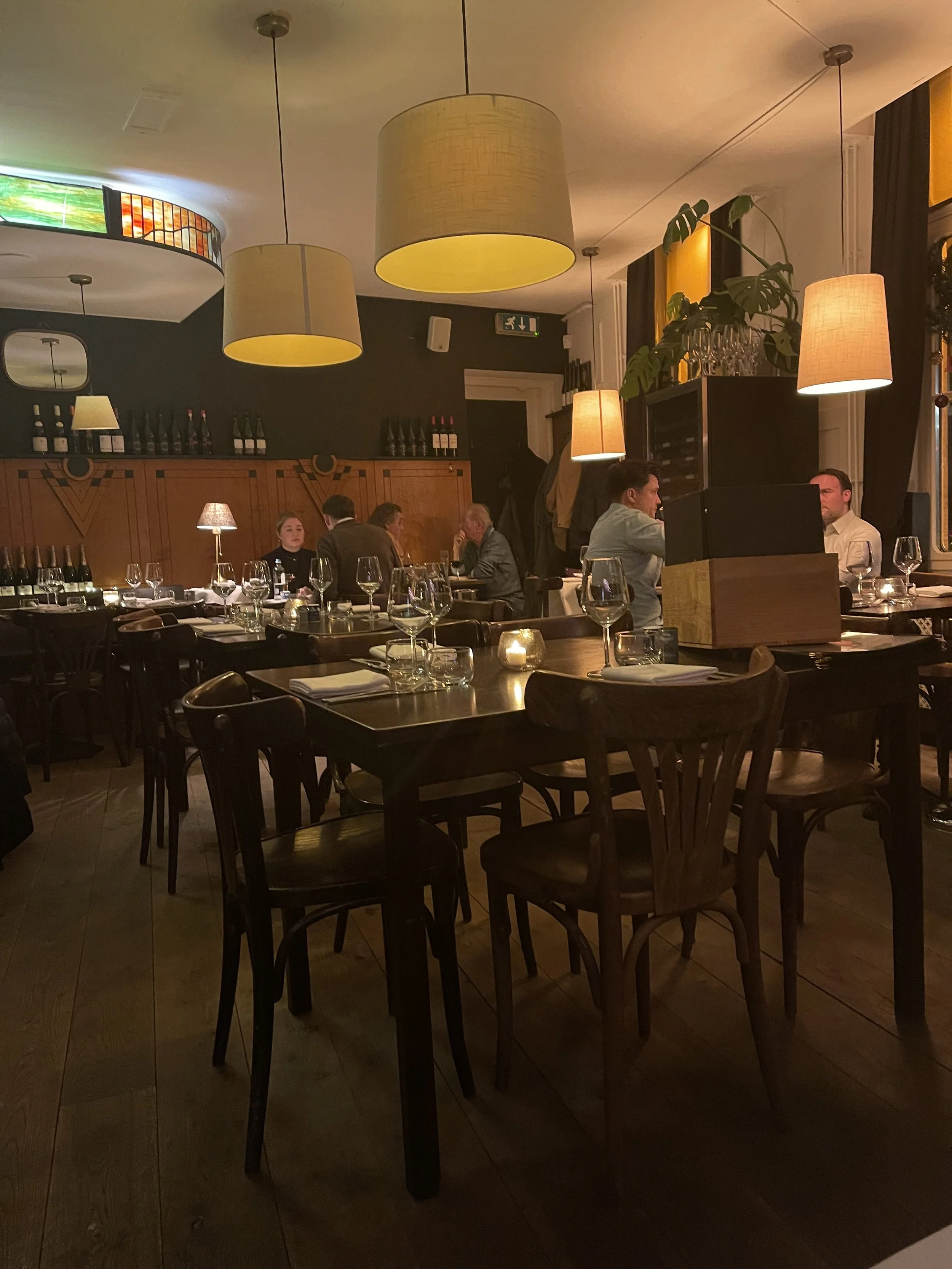 vroeg in de avond bij Le Virage in Maastricht