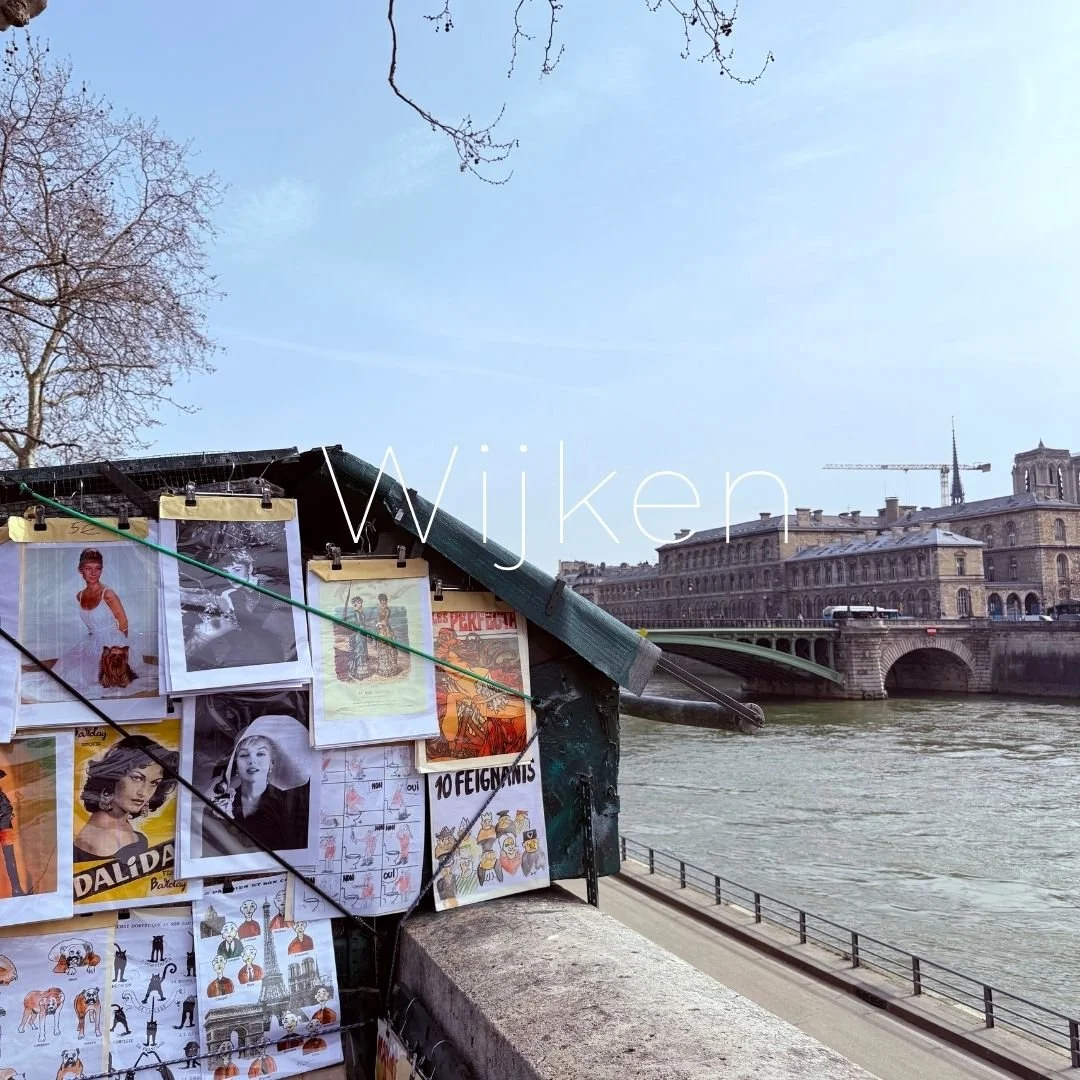 Boekenstal in Parijs