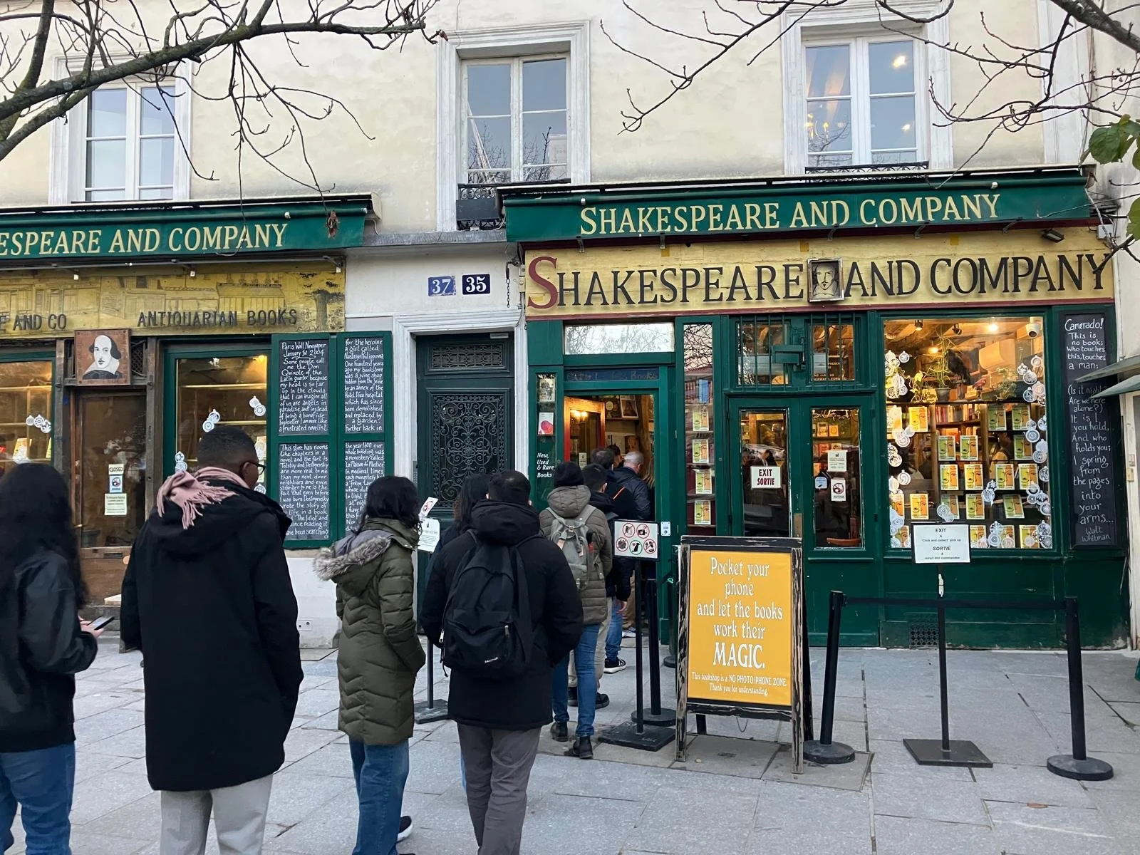 Shakespeare & company Quartier Latin