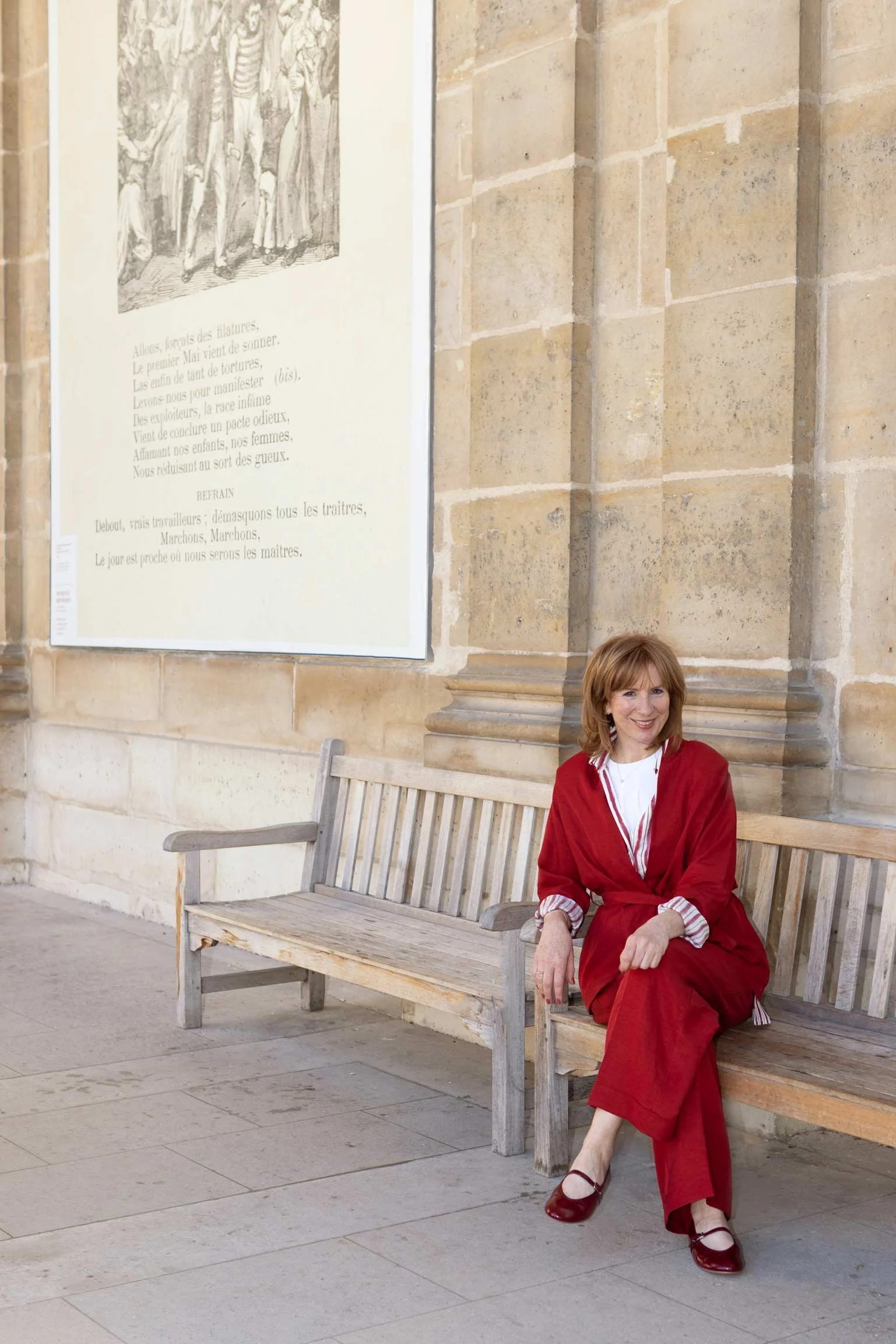 Gigi Bowmer in Parijs