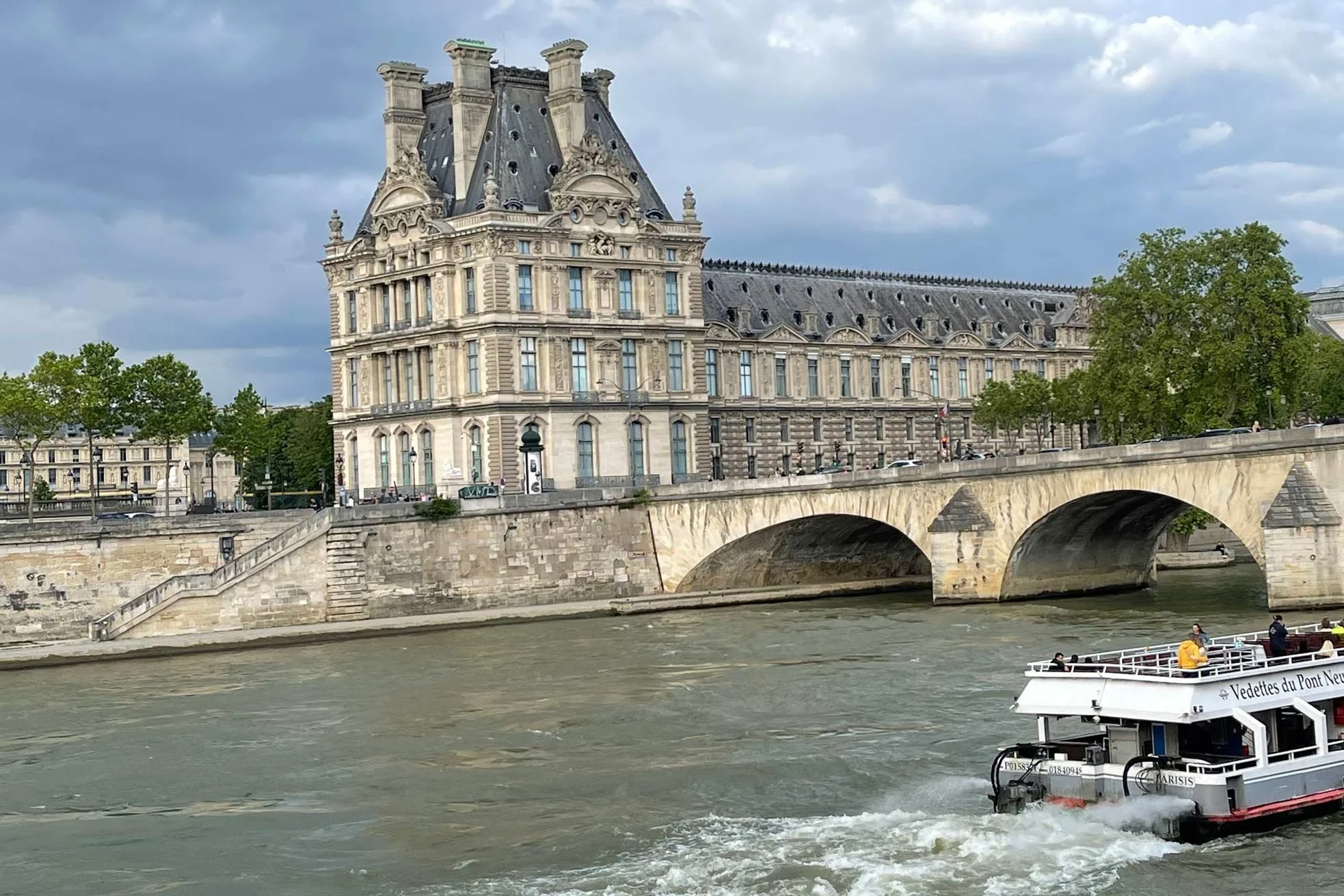 Parijs vanaf het water